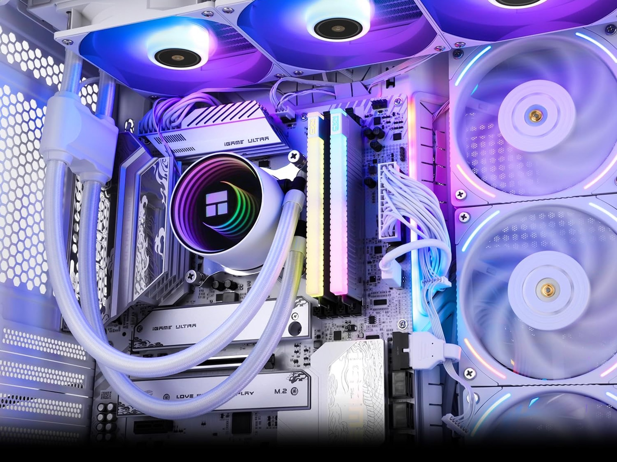 AIO Cooler Thermalright Frozen Notte 360 White ARGB