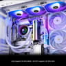 AIO Cooler Thermalright Frozen Notte 360 White ARGB