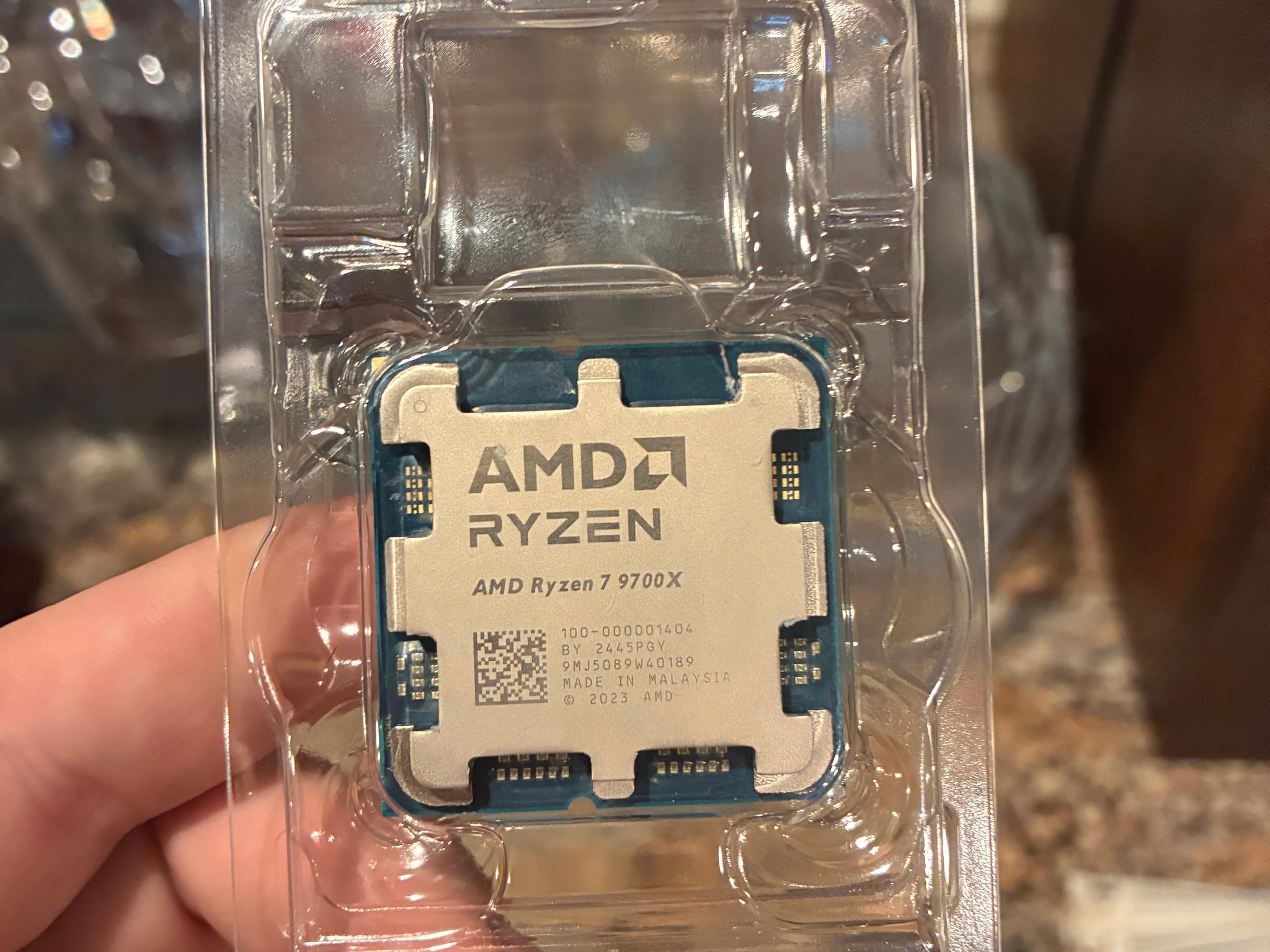 Lightly used Ryzen 7 9700x