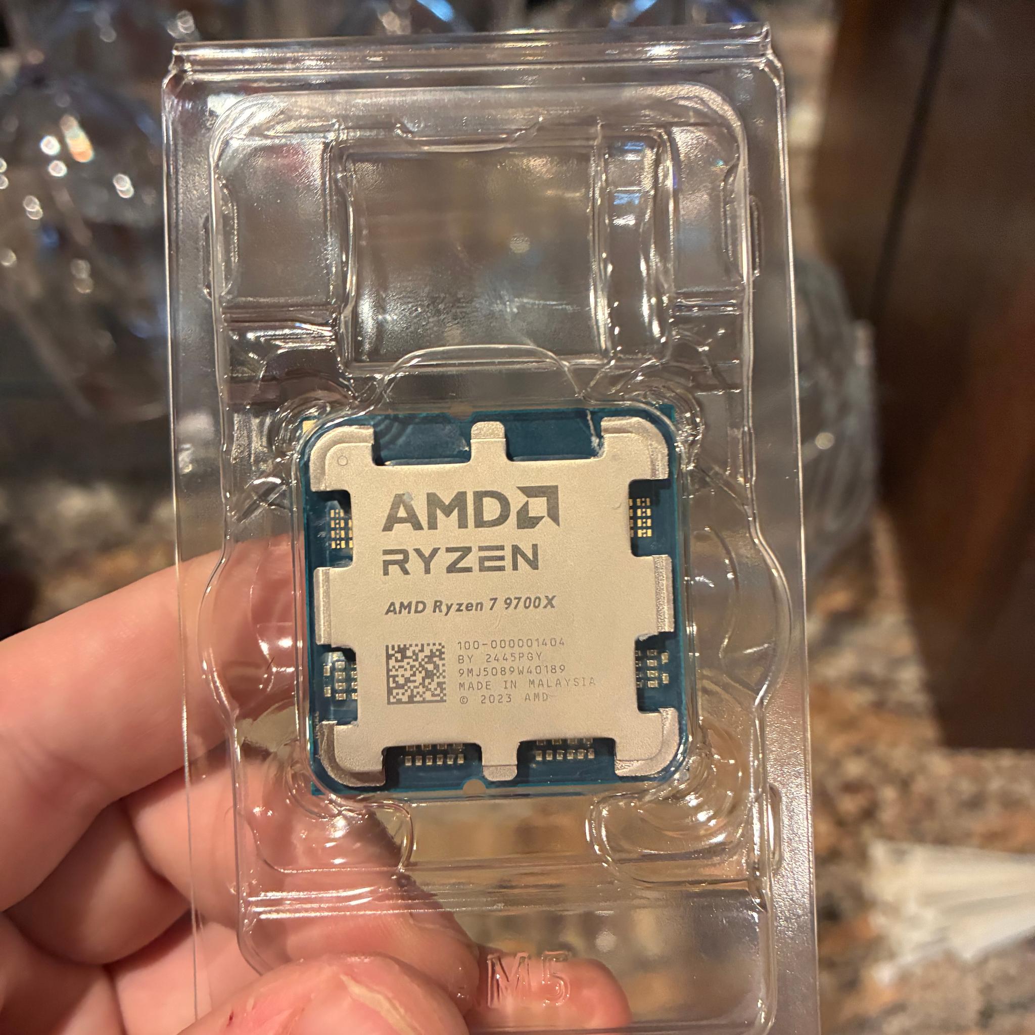 Lightly used Ryzen 7 9700x
