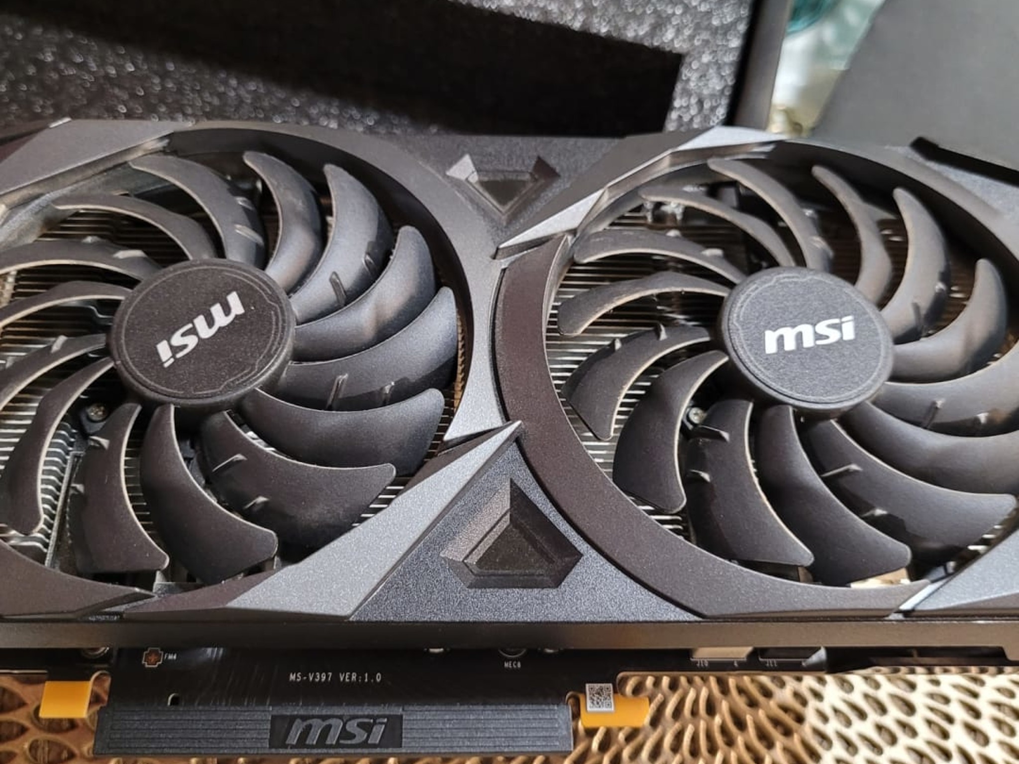 RTX 3060 Ti VENTUS 2X 8G OCV1 LHR Like new !!