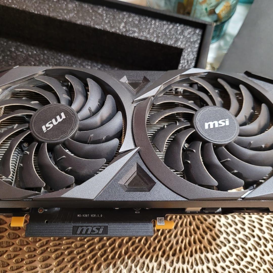 RTX 3060 Ti VENTUS 2X 8G OCV1 LHR Like new !!