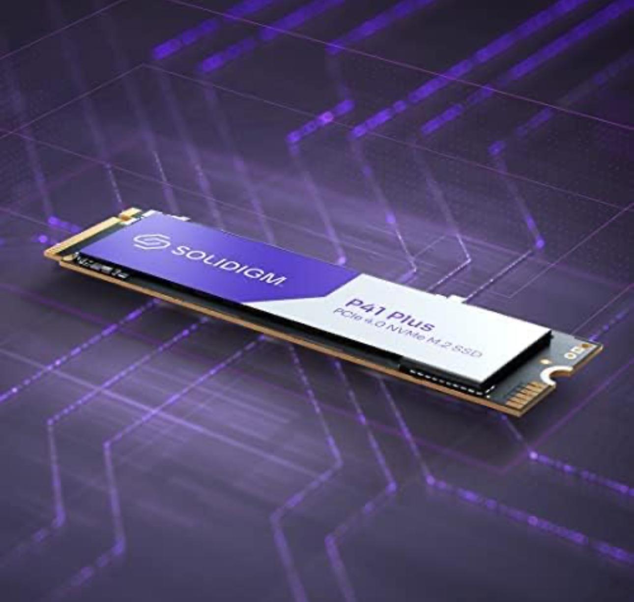 2TB Solidigm P41 Plus PCIe GEN 4 NVMe 4.0 x4 M.2 2280 3D NAND