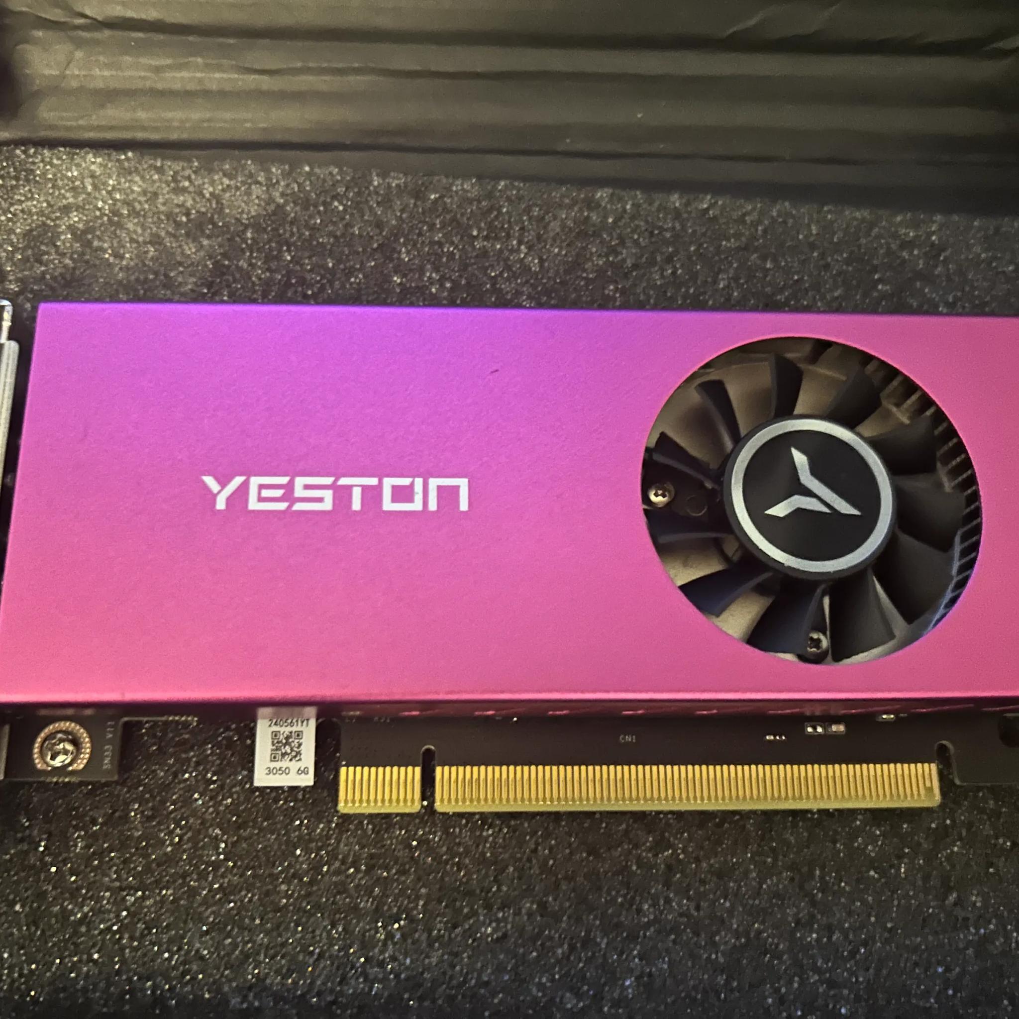 Yeston RTX 3050 6gb