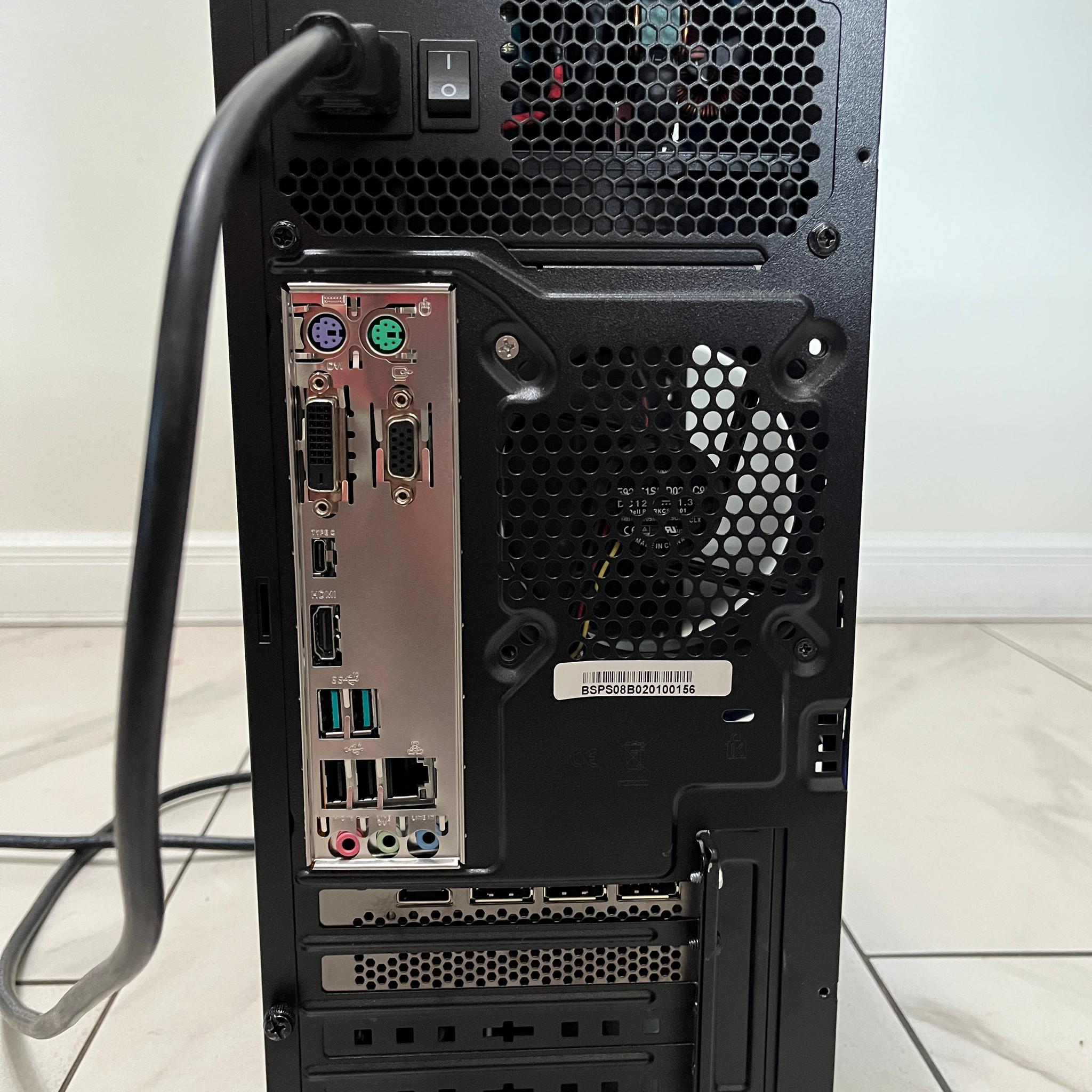 NVIDIA RTX 3060 Ti, Intel Core i5-9400f, 16GB RAM, 512GB SSD - Sleeper Gaming PC w/ Wi-Fi & BT