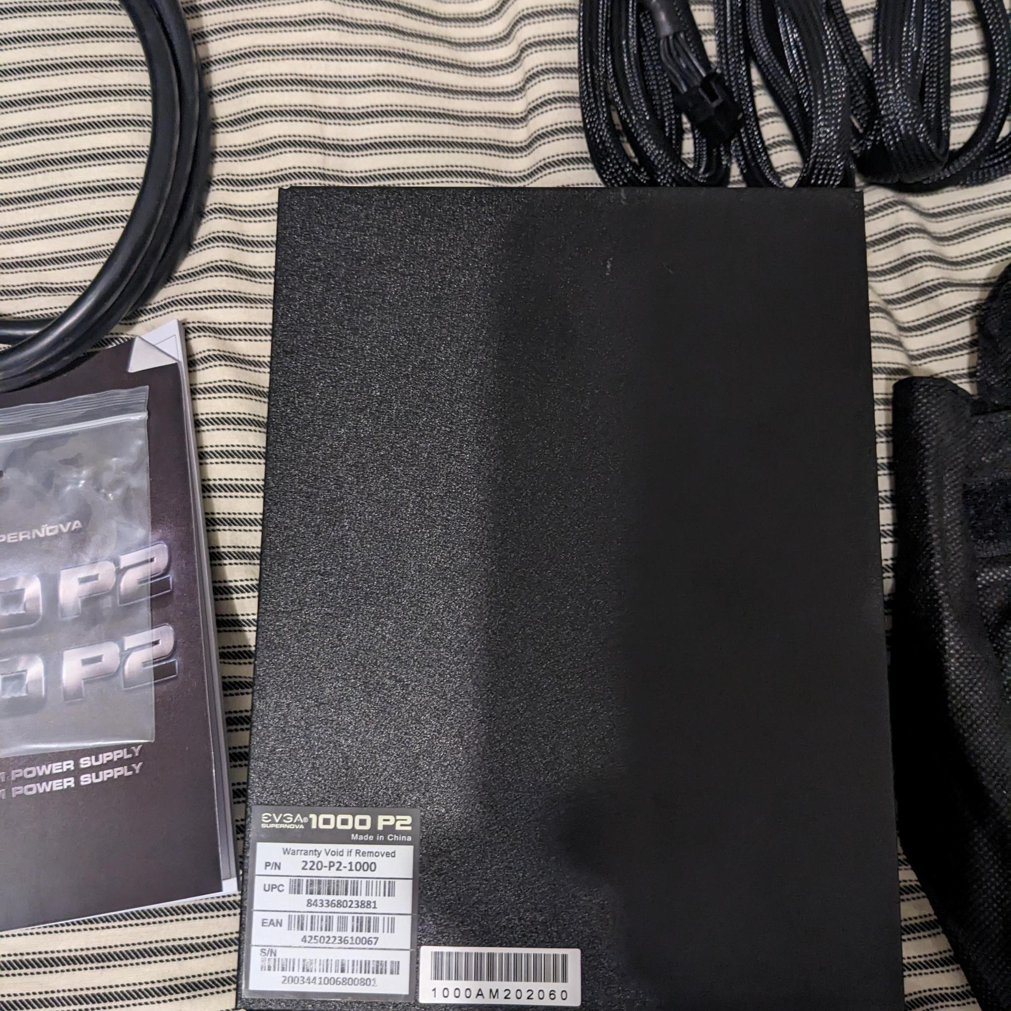 EVGA SuperNOVA 1000W P2 80+ Platinum Full Modular Power Supply