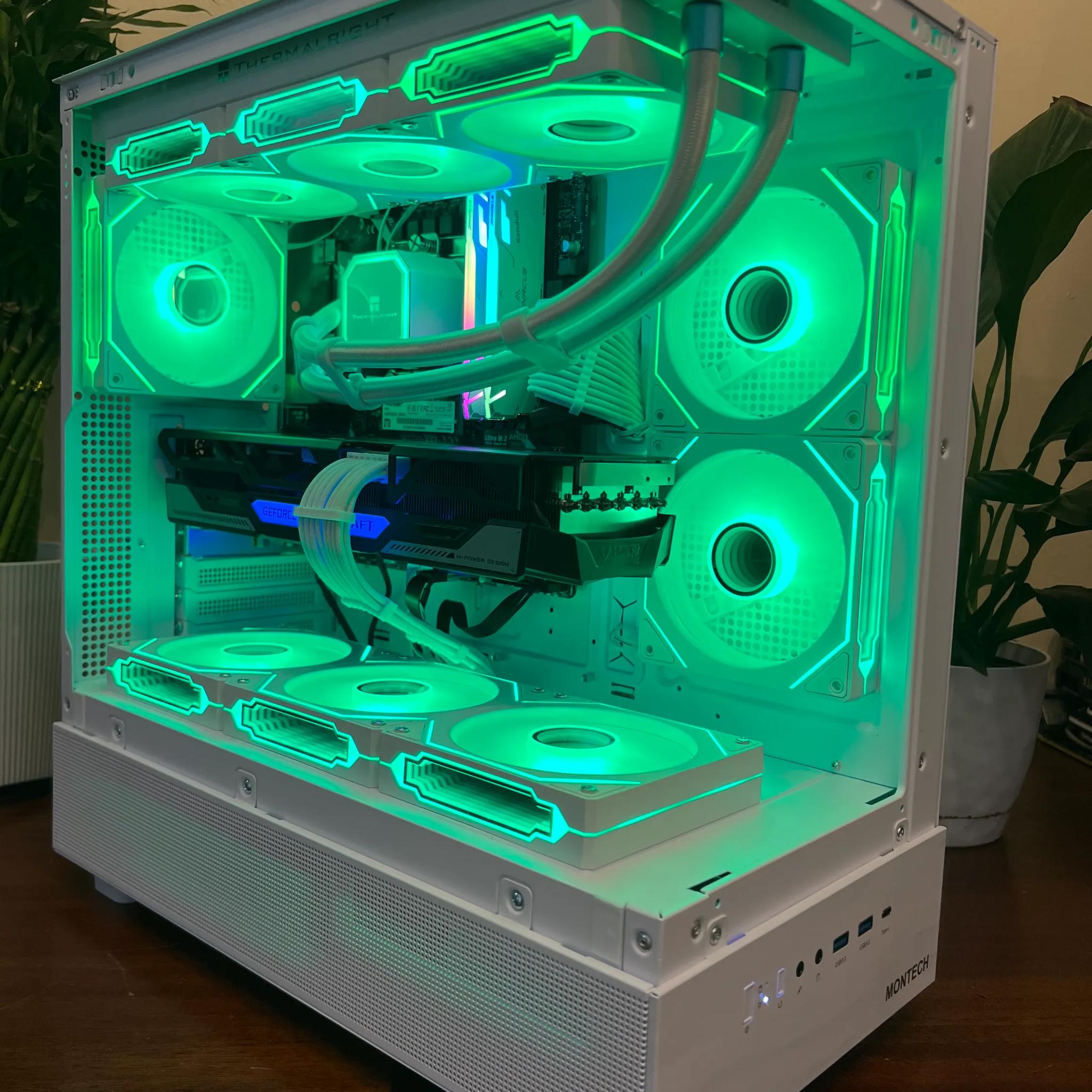 Water Cooled Gaming PC Intel I7, Nvidia RTX 3080 10gb, 3TB Storage, 32GB RAM, WINDOWS 11