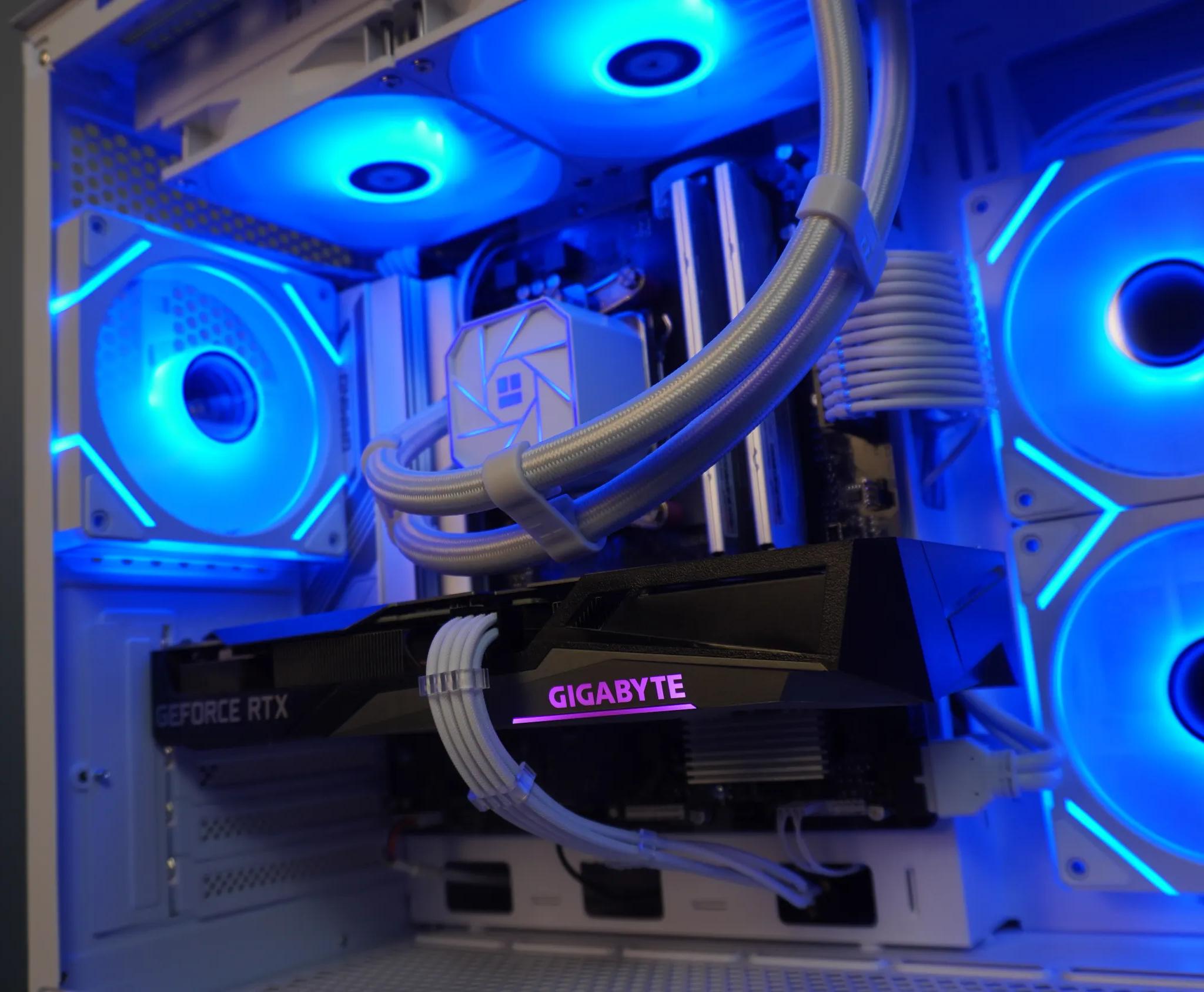 🤍ALL-WHITE🤍 1440p/1080p BEAST 💚RTX 3060ti 🧡Ryzen 5 7600x | 1TB NVME | 32GB DDR5 | WIFI