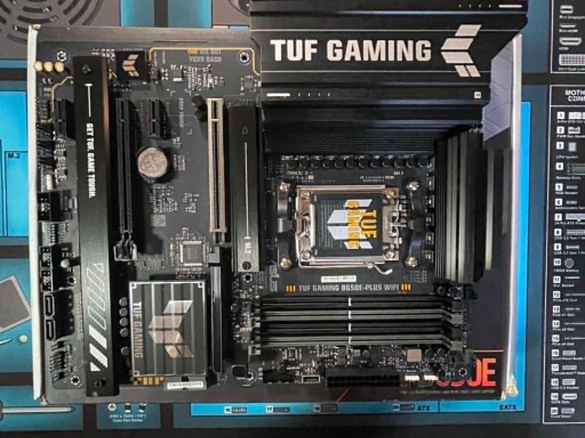 Asus B650E-PLUS WiFi motherboard, new open box , fully tested