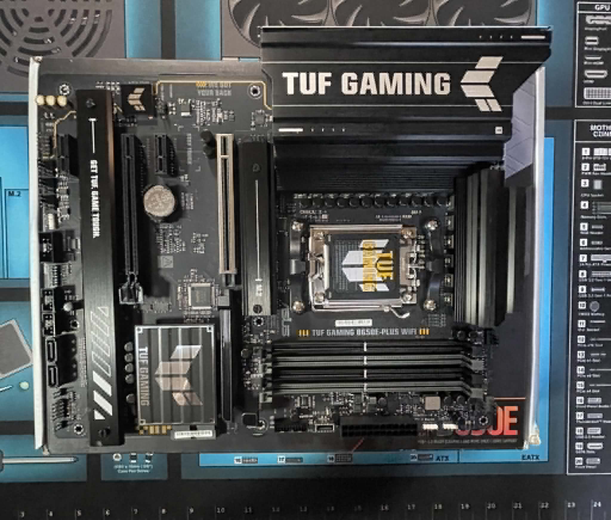 Asus B650E-PLUS WiFi motherboard, new open box , fully tested