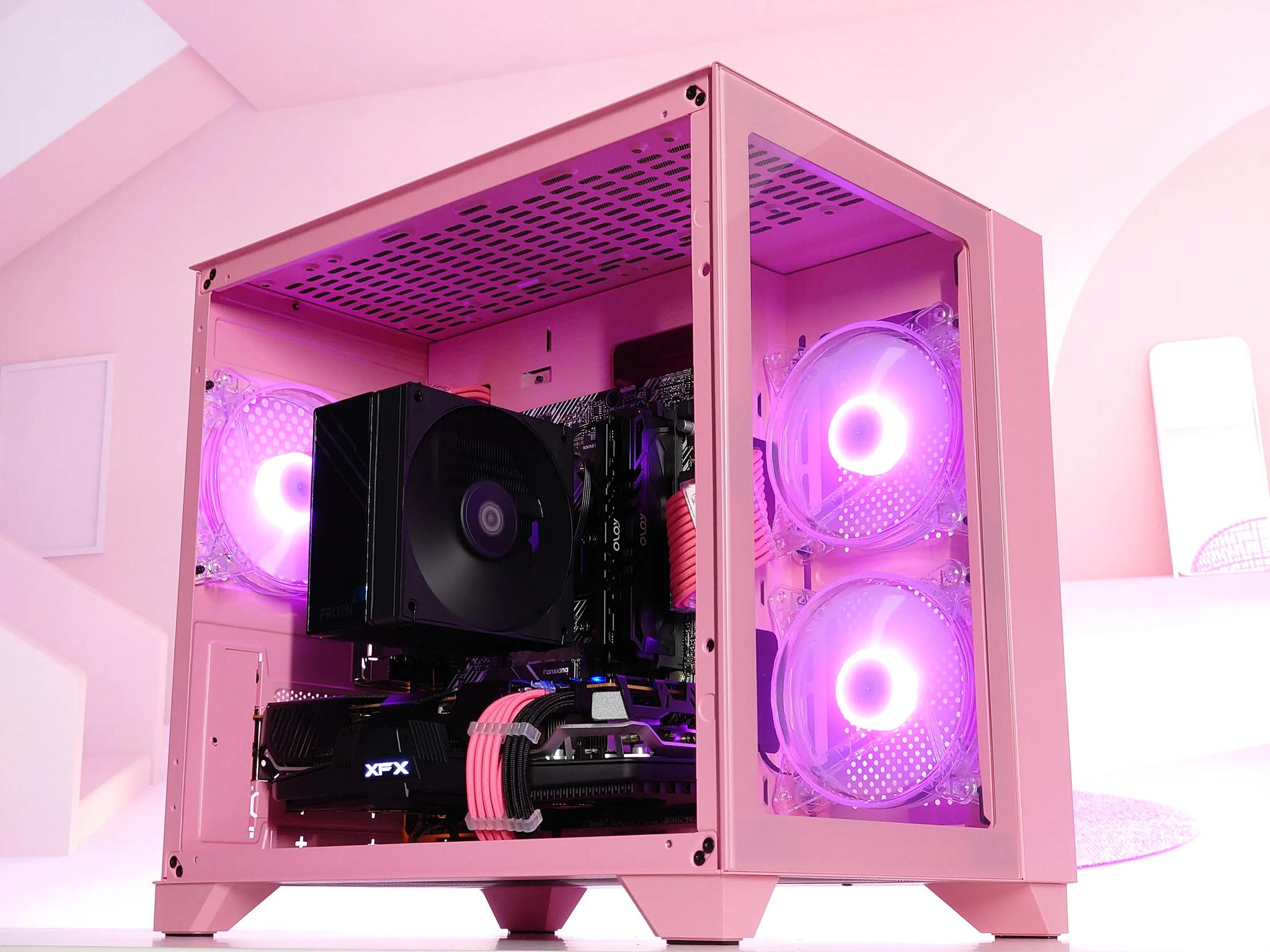 🩷🧁Buu Gaming PC🍧AMD RX 5700 XT 8GB 🍧AMD Ryzen 5 3600 6 core🍧16GB DDR4🍧1TB SSD
