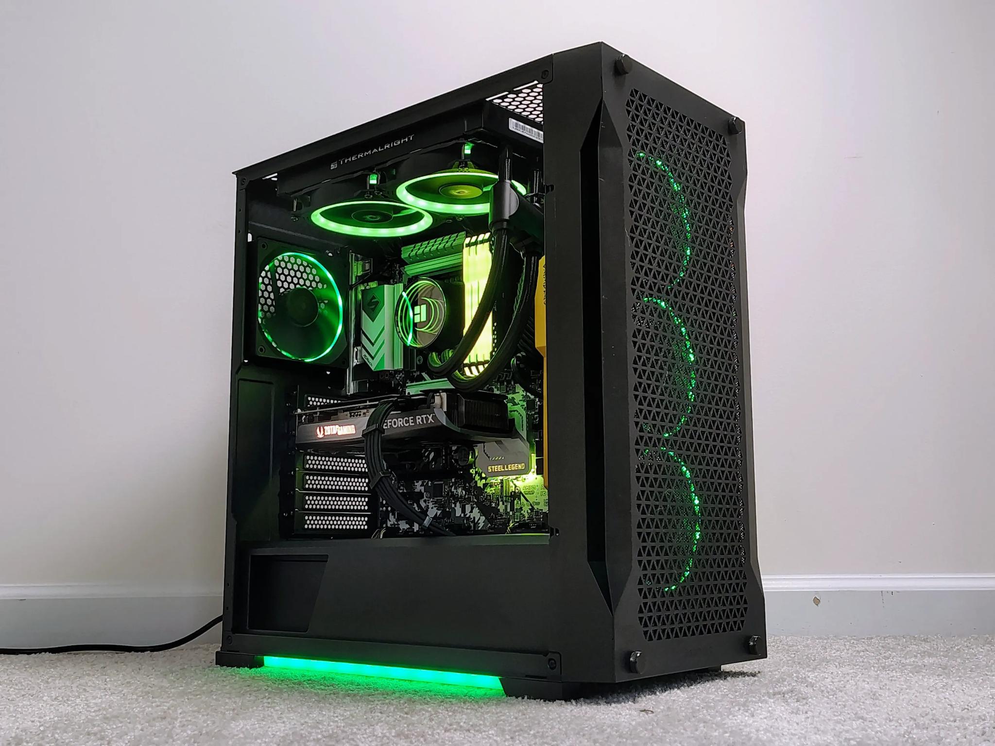 RTX 4070 OC, Intel i5-12600K, 32GB RAM, 1TB SSD High End Gaming PC