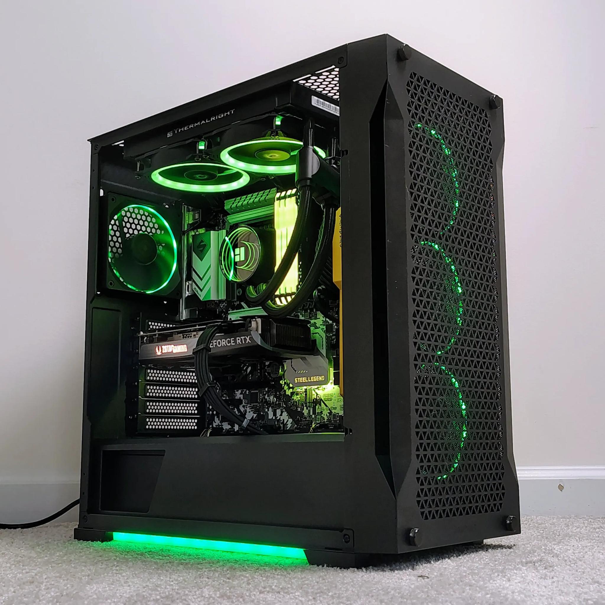 RTX 4070 OC, Intel i5-12600K, 32GB RAM, 1TB SSD High End Gaming PC