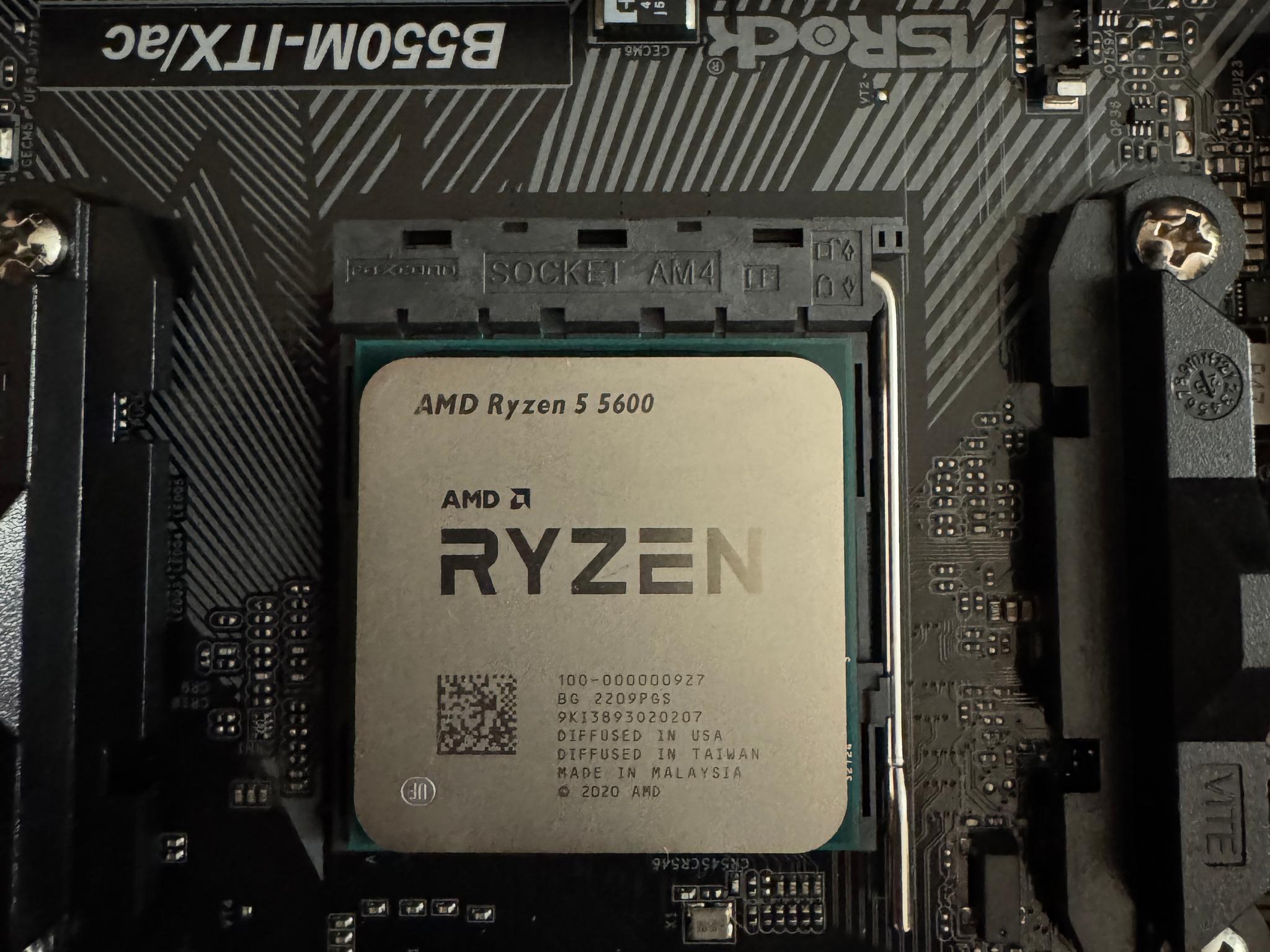 Bundle! Ryzen 5 5600 + Mini ITX Motherboard & 32GB RAM