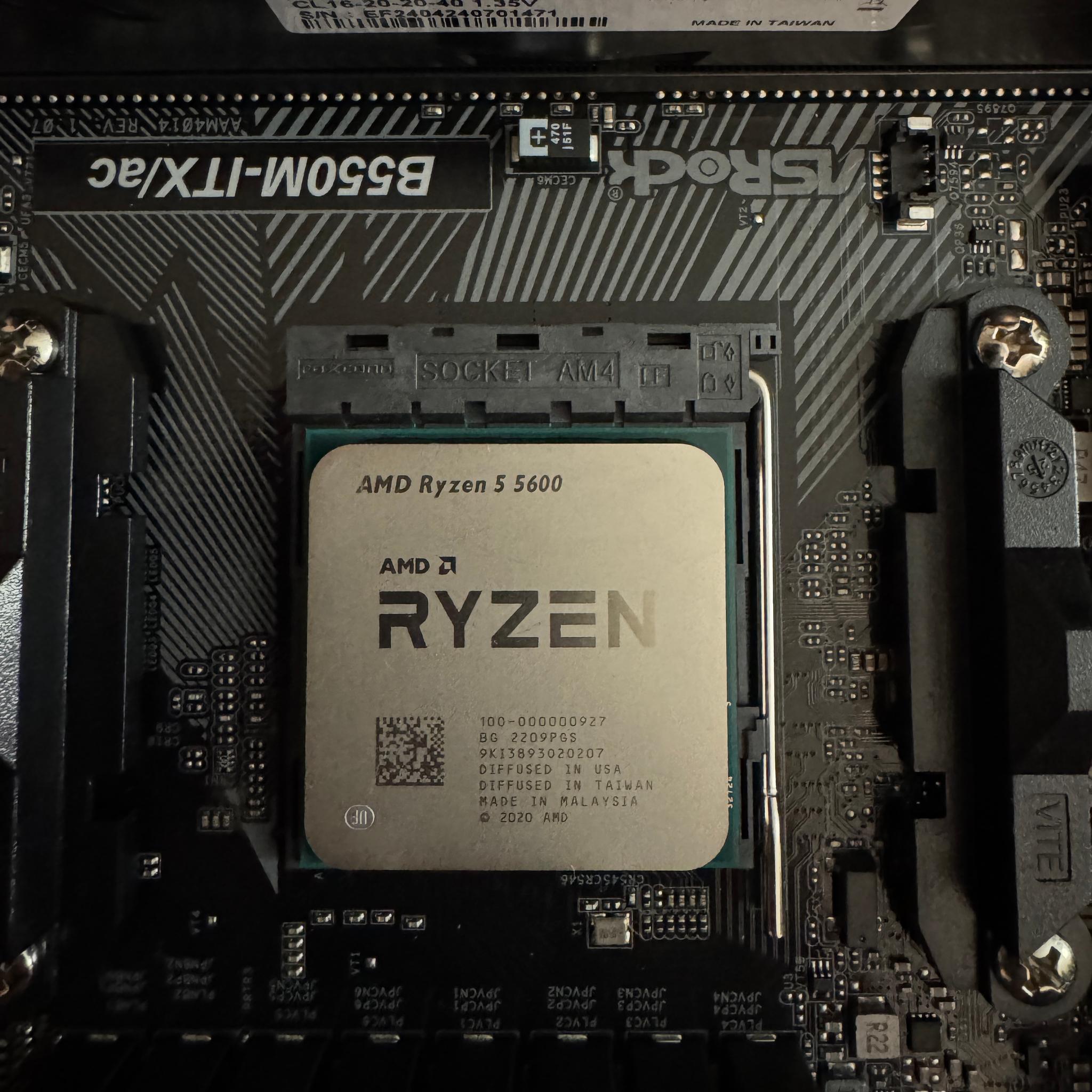 Bundle! Ryzen 5 5600 + Mini ITX Motherboard & 32GB RAM