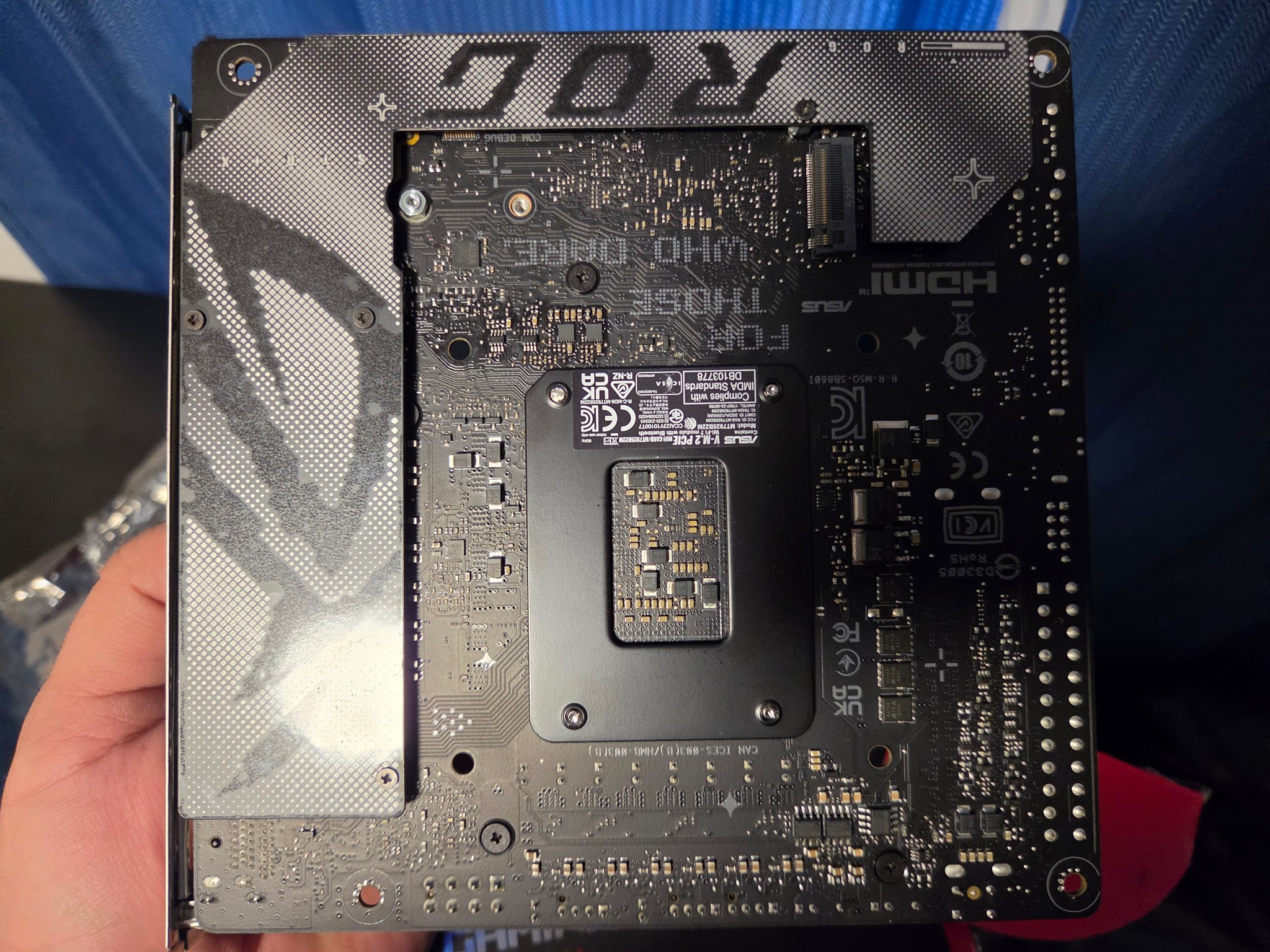ASUS ROG Strix B860-I Gaming WiFi Mini-ITX Motherboard – Untested – $140
