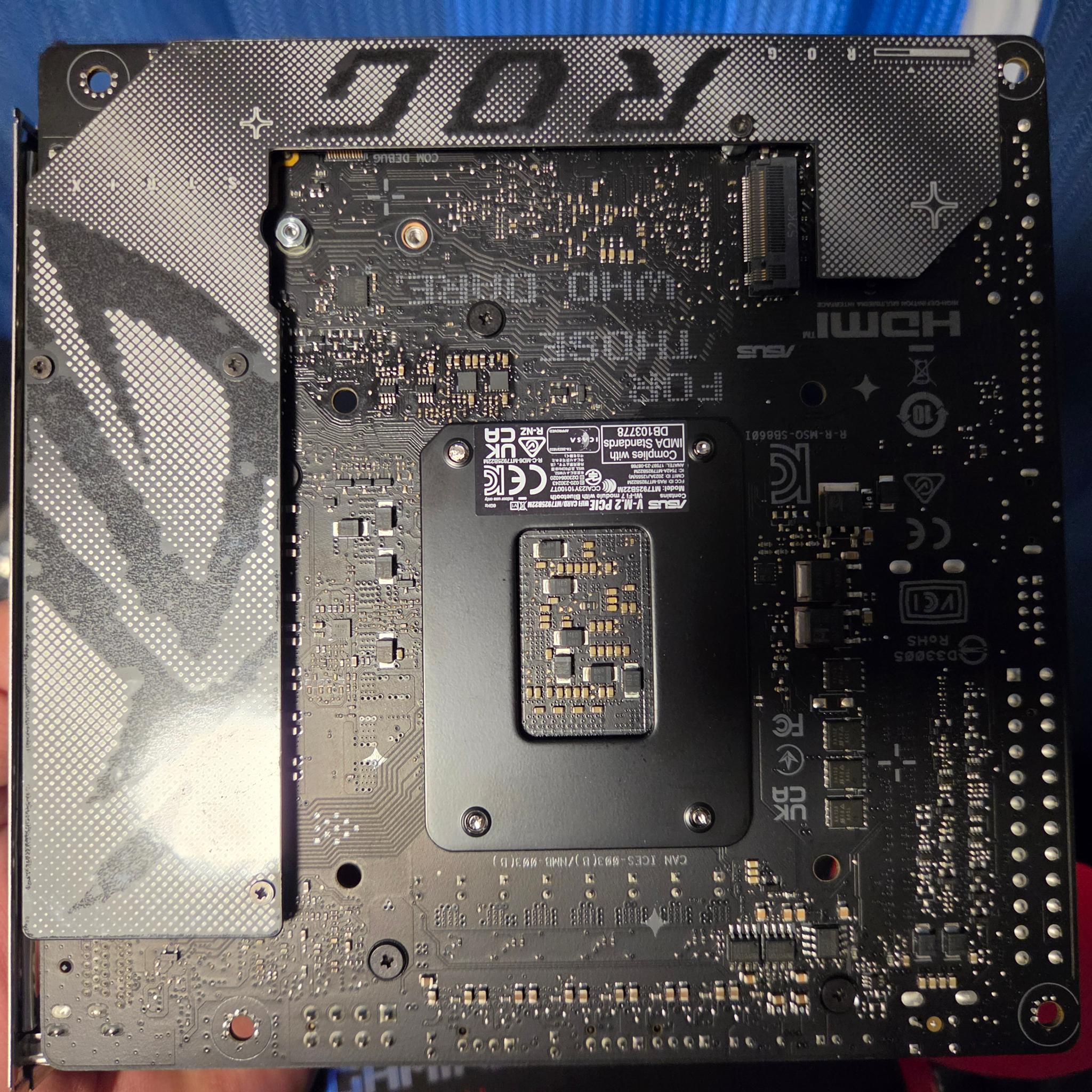 ASUS ROG Strix B860-I Gaming WiFi Mini-ITX Motherboard – Untested – $140