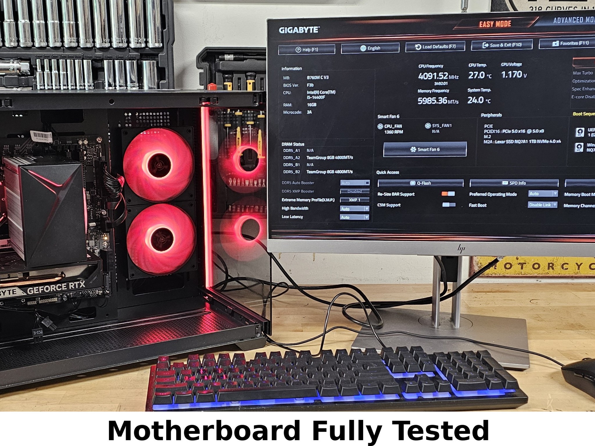 Gigabyte B760M C V3 LGA1700 DDR5 mATX Motherboard