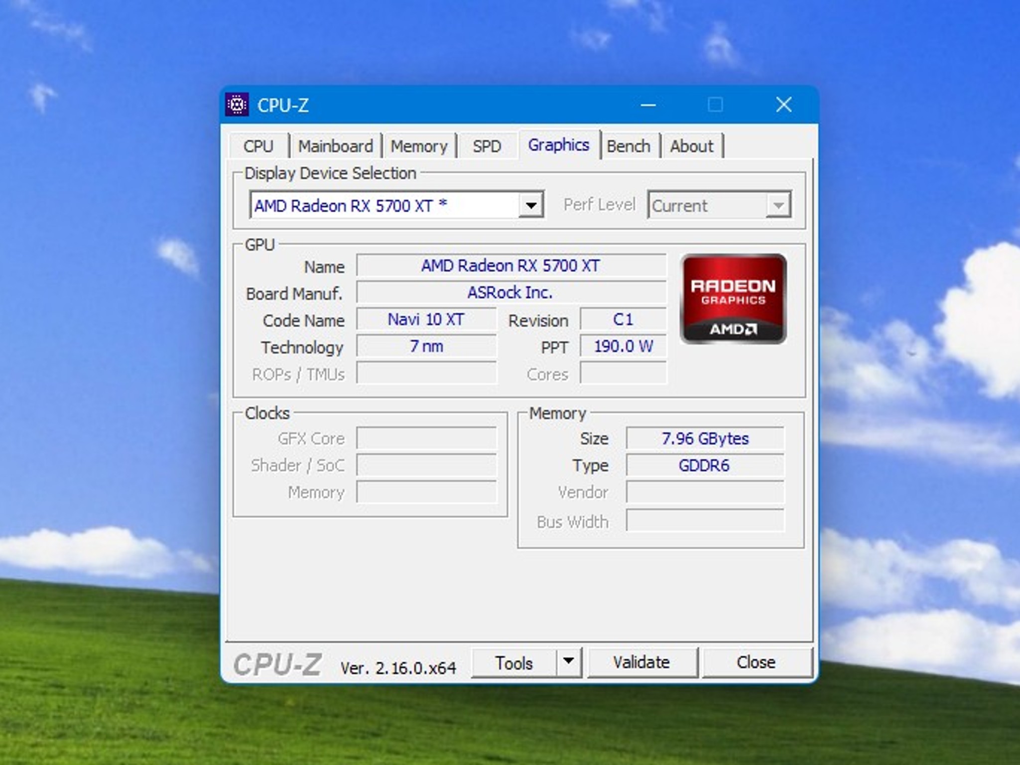 ASRock Challenger Radeon RX 5700 XT
