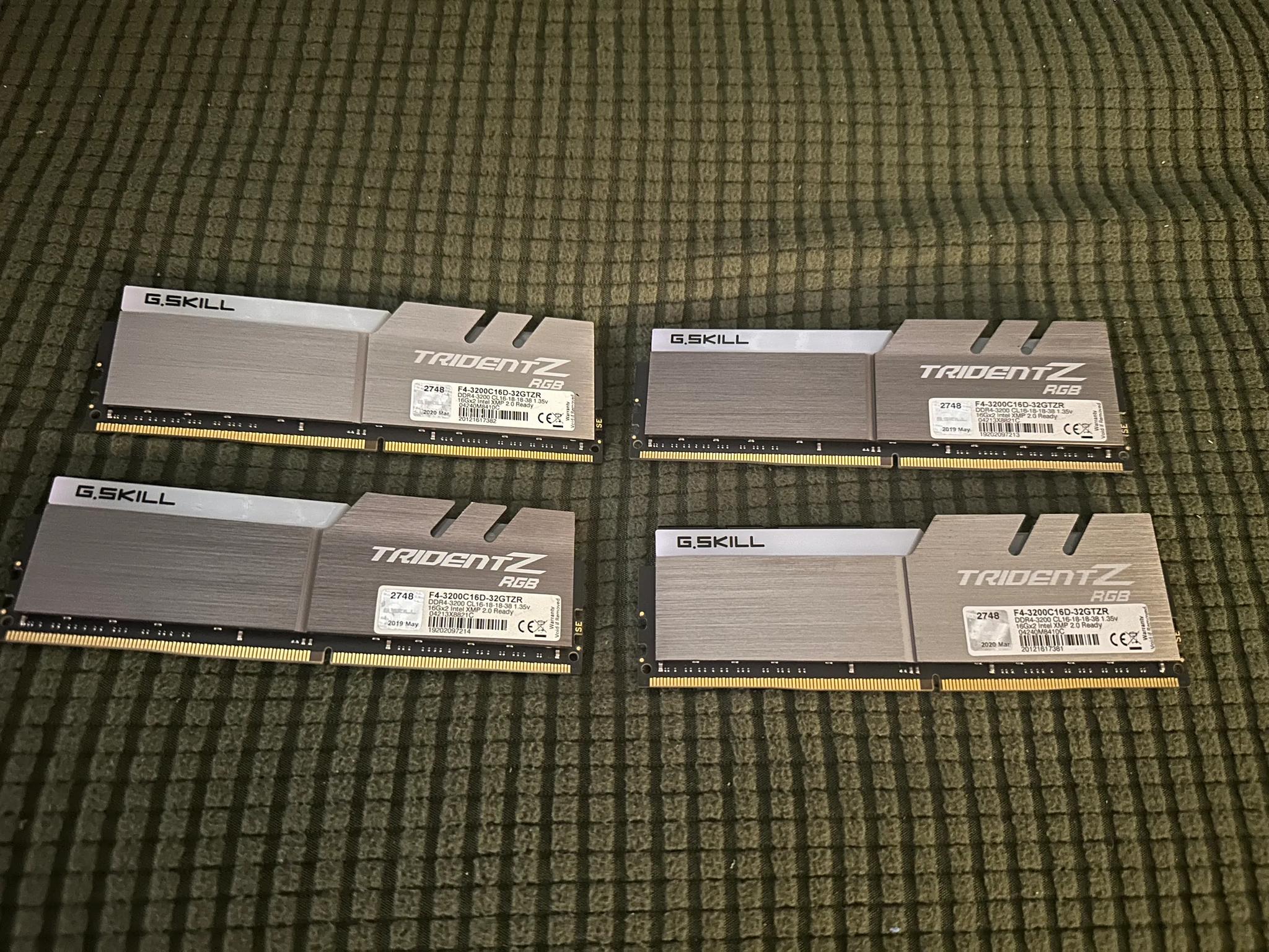G.Skill Trident Z RGB 64GB 3200