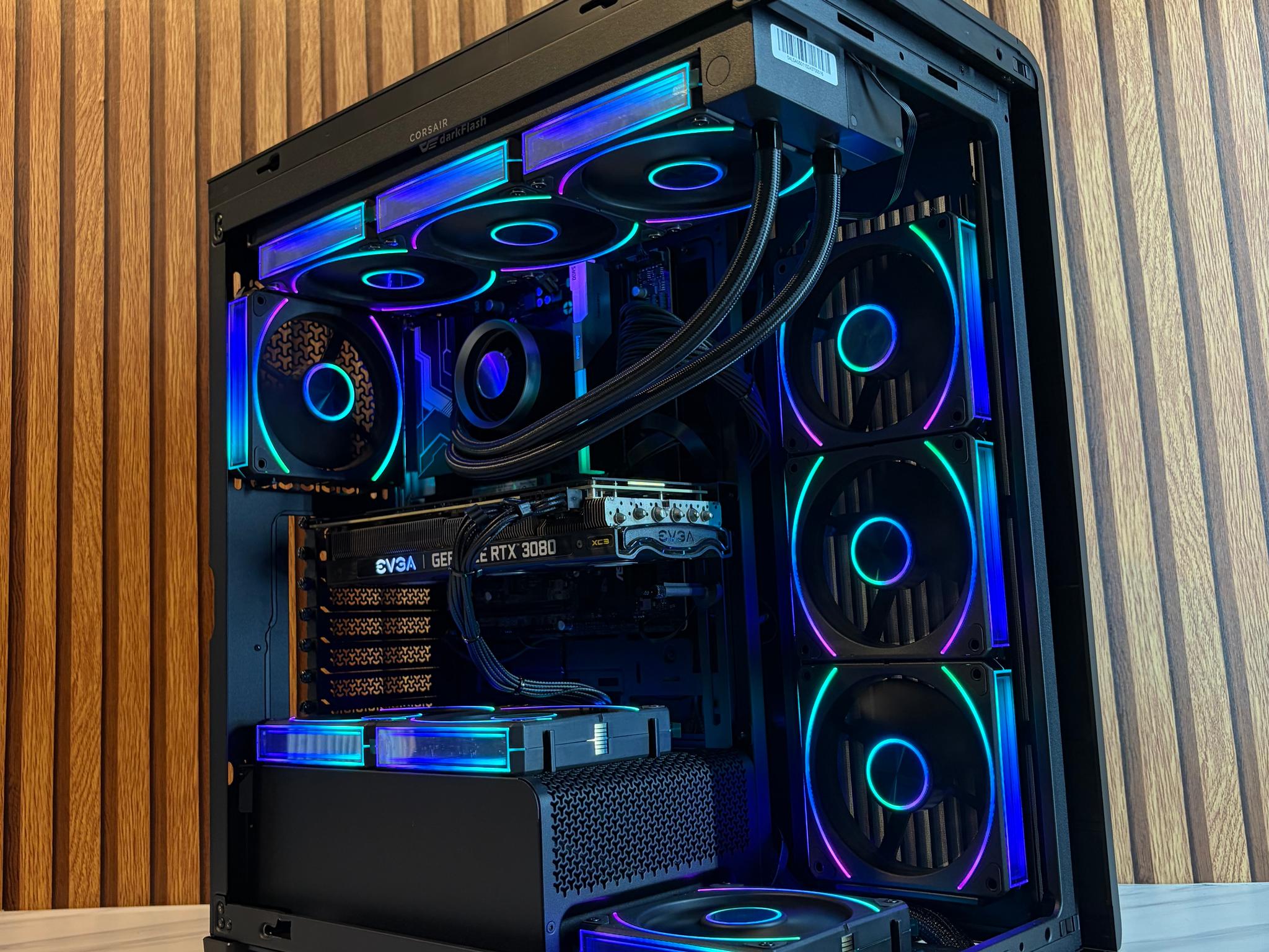 RTX 3080 | RYZEN 5 9600X | 24GB DDR5 | 360MM AIO | 1000W | 1TB