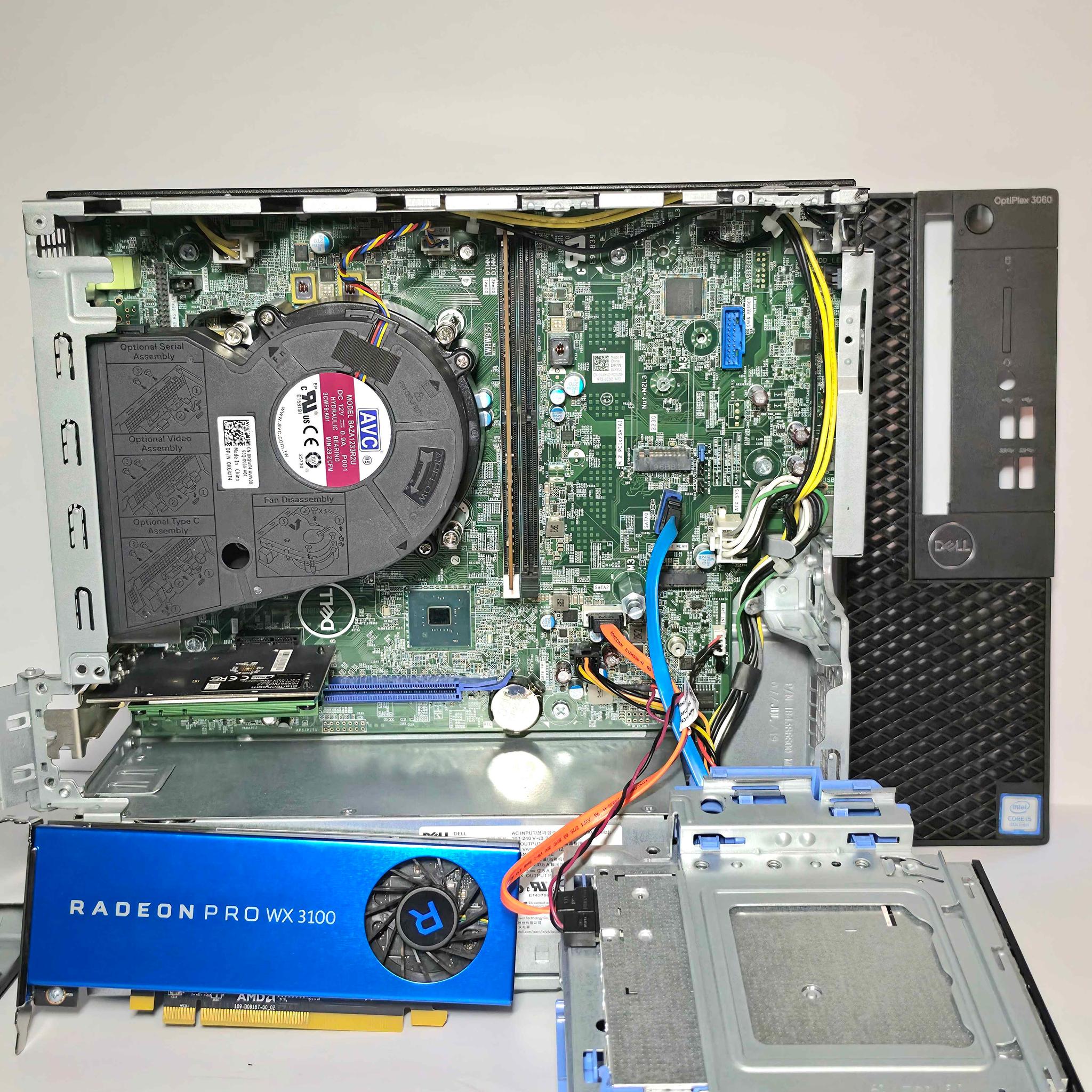 Workstation/CAD Optiplex 3060 SFF | Radeon Pro WX3100 | i5-8500 | 8GB DDR4 | 256GB SSD |