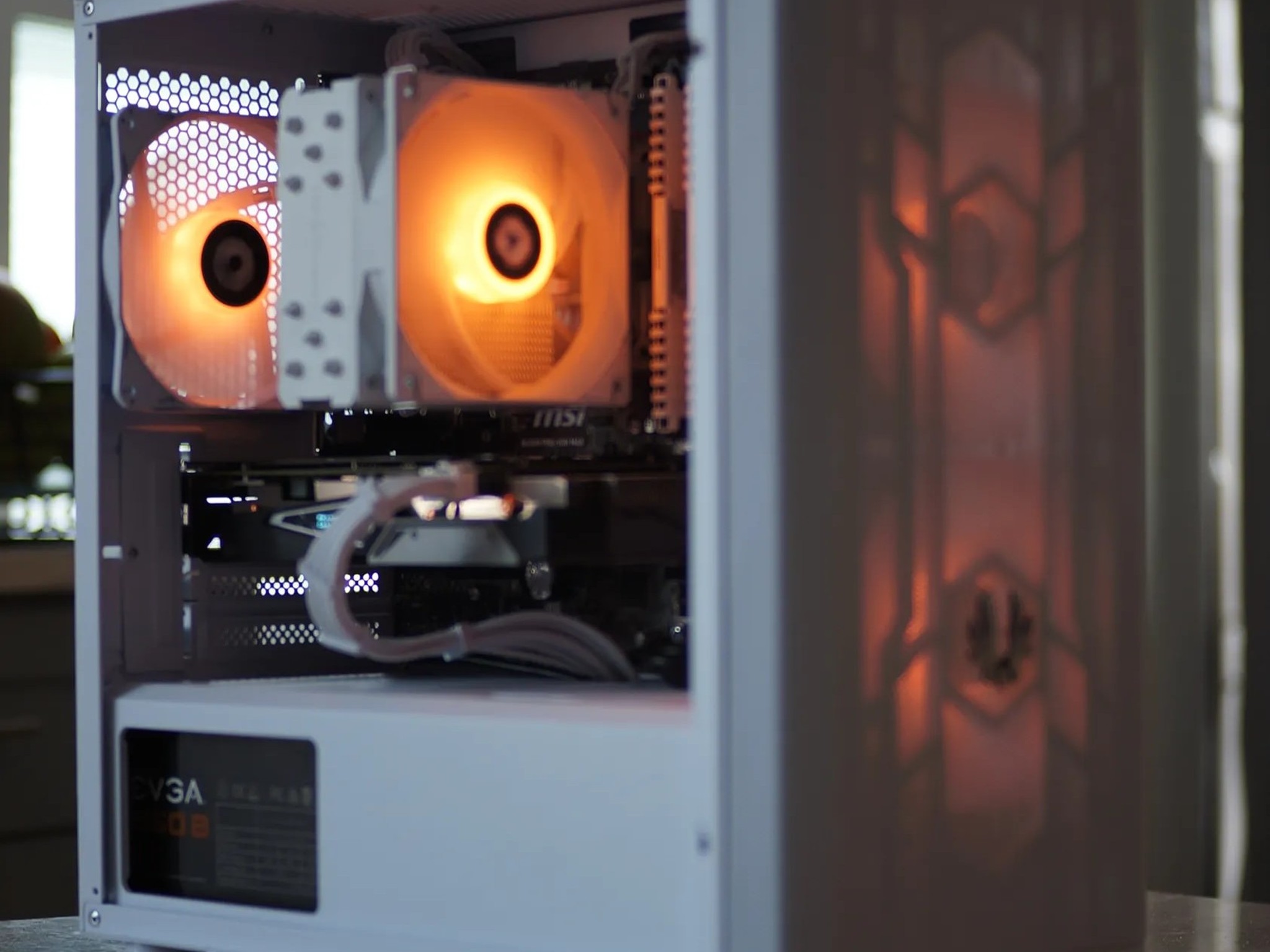 Ryzen 5 2600, RX 5500XT White Gaming/Streaming PC