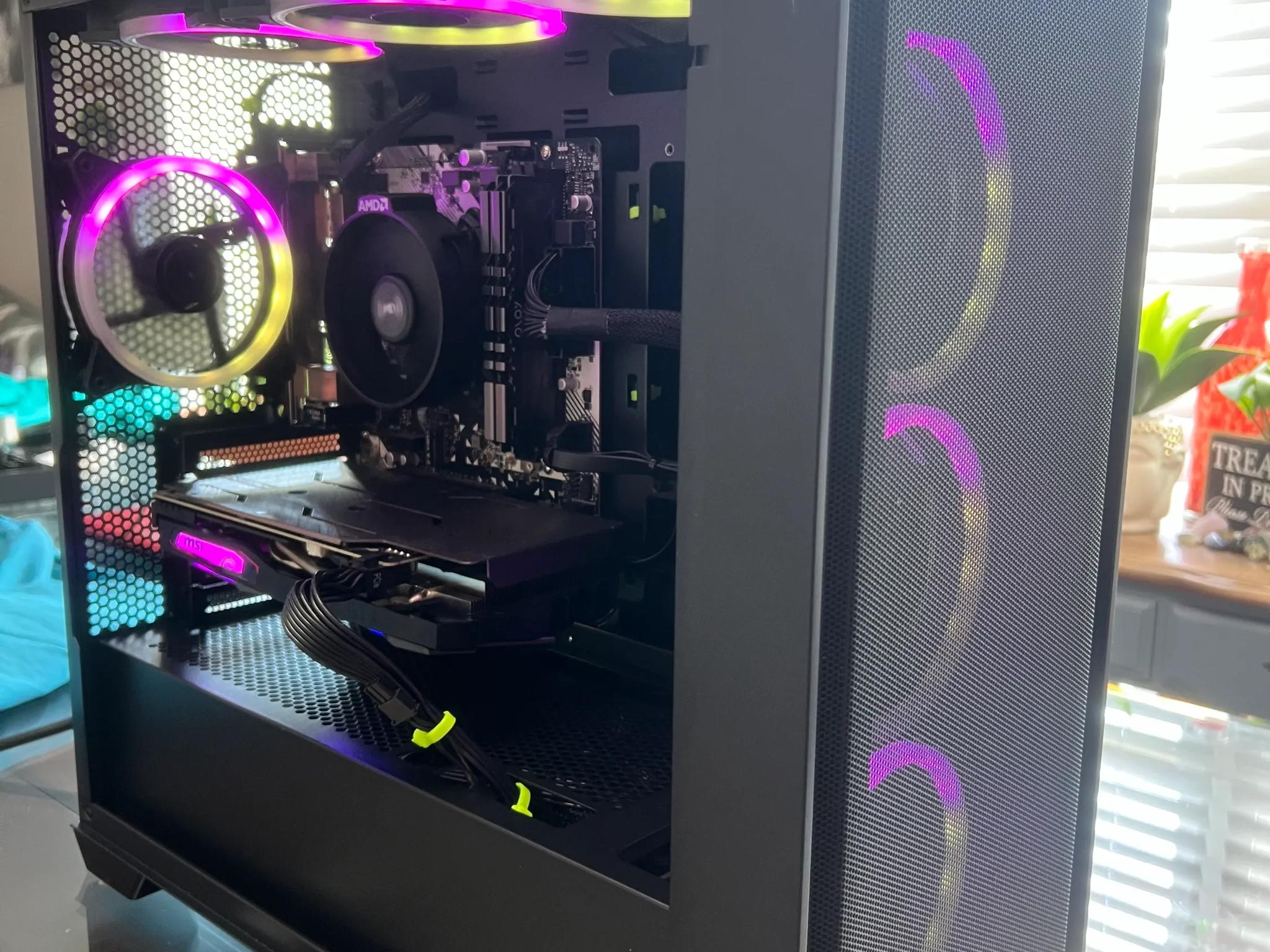 GTX 1660 | Ryzen 5 3600 | 16GB DDR4 | 120GB SSD | Asus Micro ATX Case | B450M | RGB Gaming PC 1080P