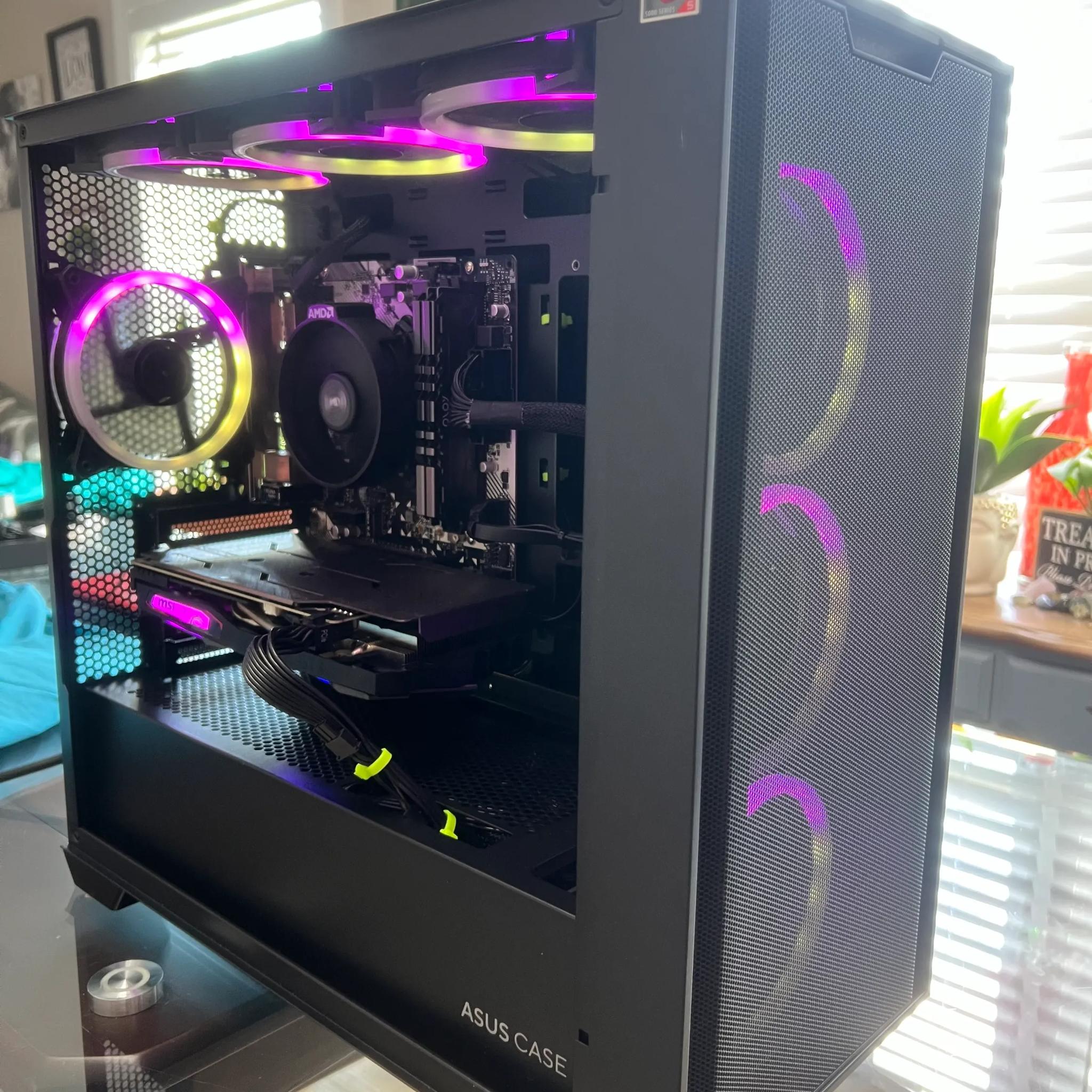 GTX 1660 | Ryzen 5 3600 | 16GB DDR4 | 120GB SSD | Asus Micro ATX Case | B450M | RGB Gaming PC 1080P