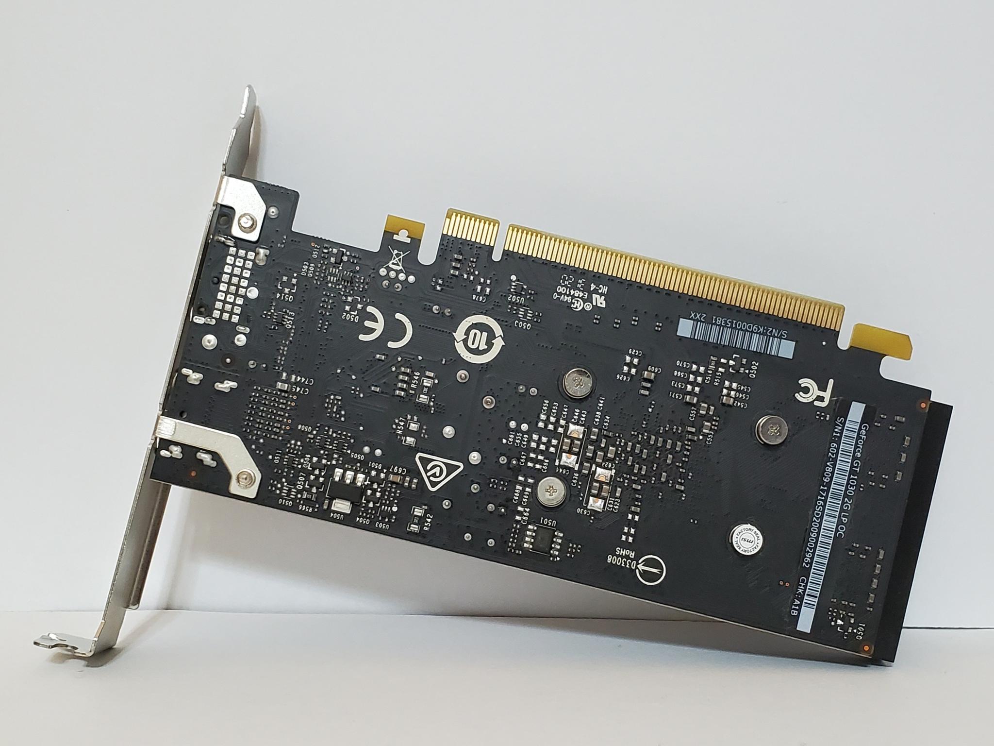 MSI GT 1030 2GB DDR5 OC