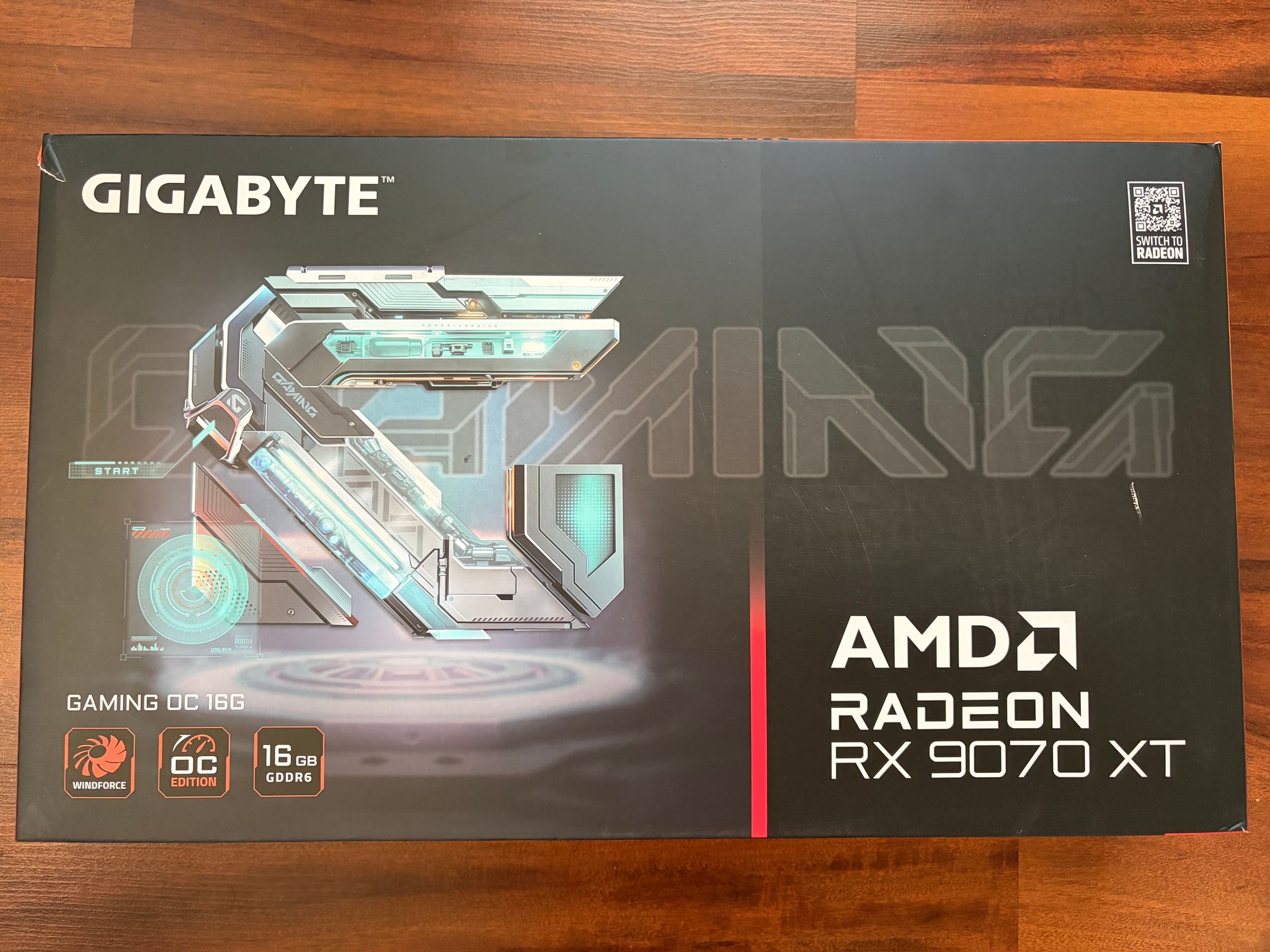 GIGABYTE RX 9070 XT GAMING OC 16G