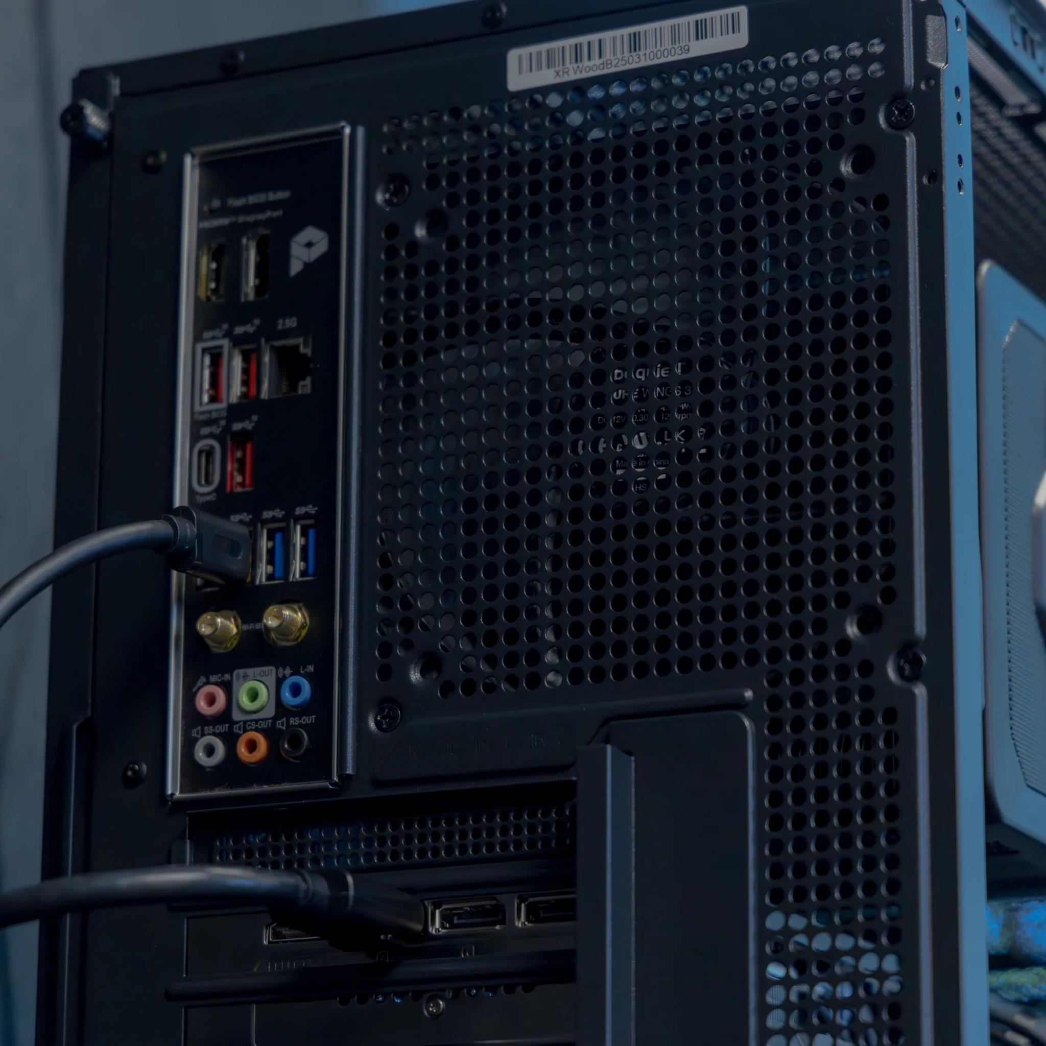 ☠️ Shadow Forge ☠️ RTX 5070Ti / AMD R7 7800X3D / 2TB NVME / 32GB DDR5 RAM / Air Cooler / W11 Pro