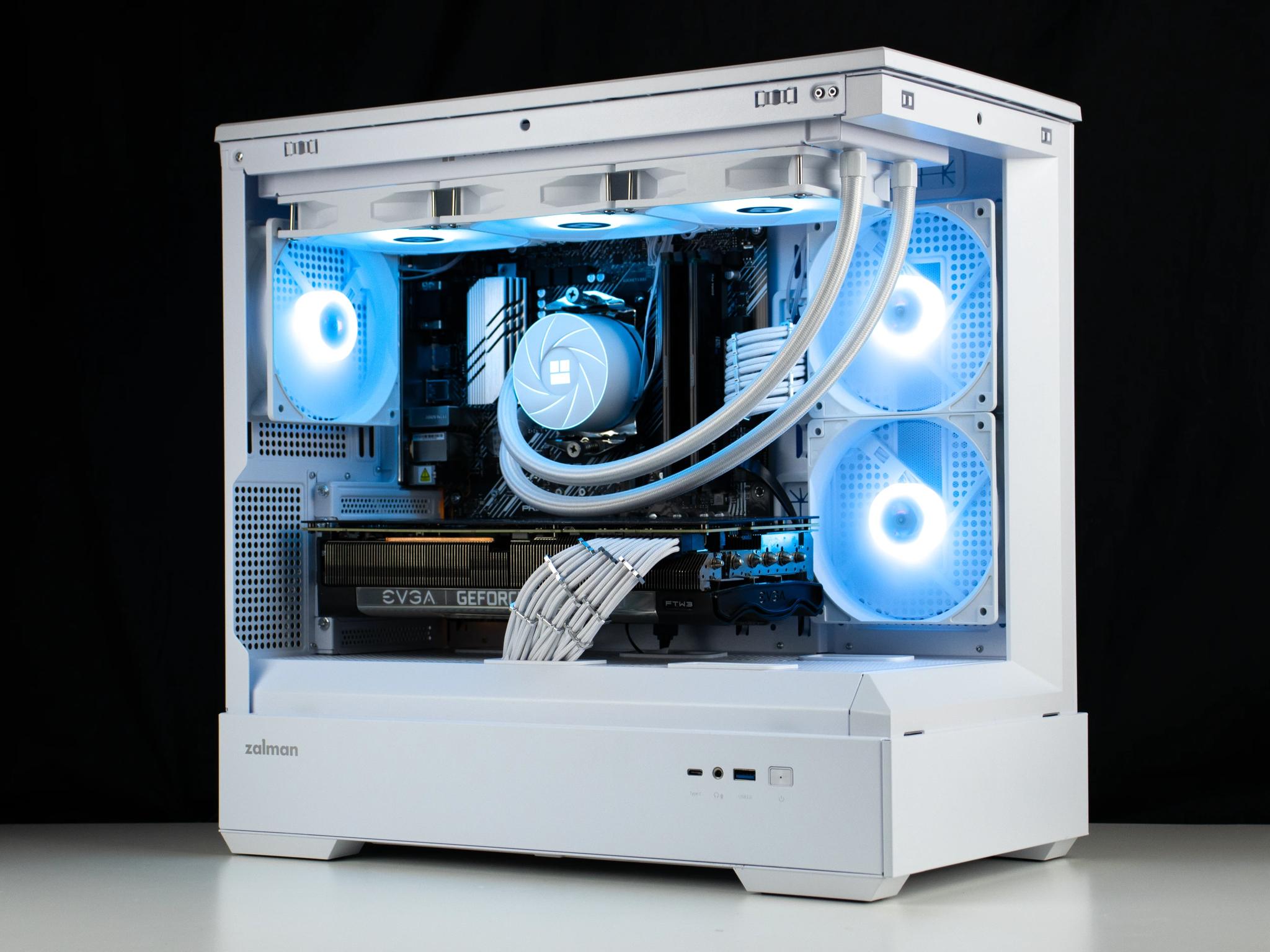 ❄️🧊💎- Whiteout 1440P Gaming PC | RTX 3080, Ryzen 7 5700X, 32GB RAM, 1TB NVMe SSD ❄️🧊💎