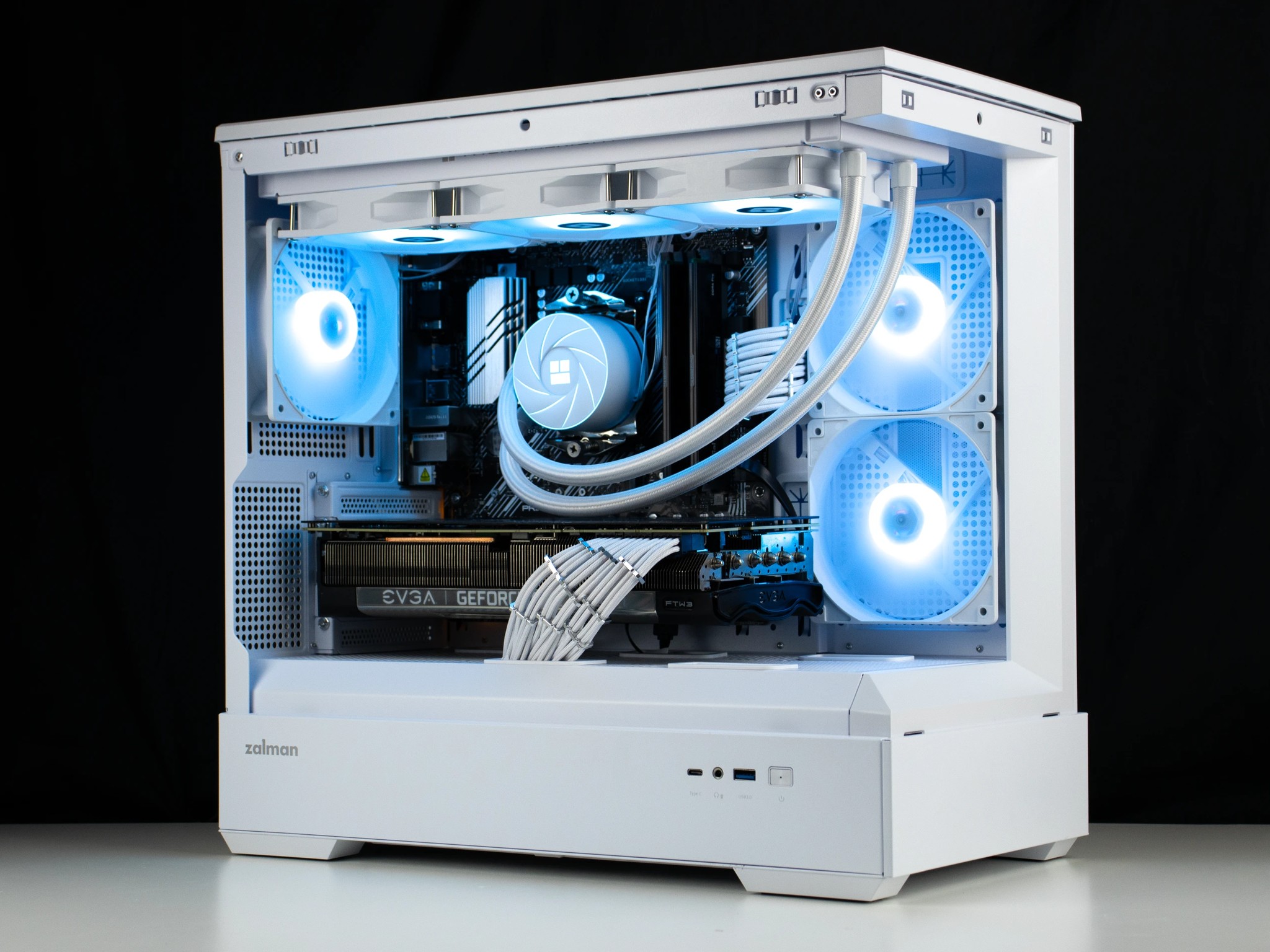 ❄️🧊💎- Whiteout 1440P Gaming PC | RTX 3080, Ryzen 7 5700X, 32GB RAM, 1TB NVMe SSD ❄️🧊💎