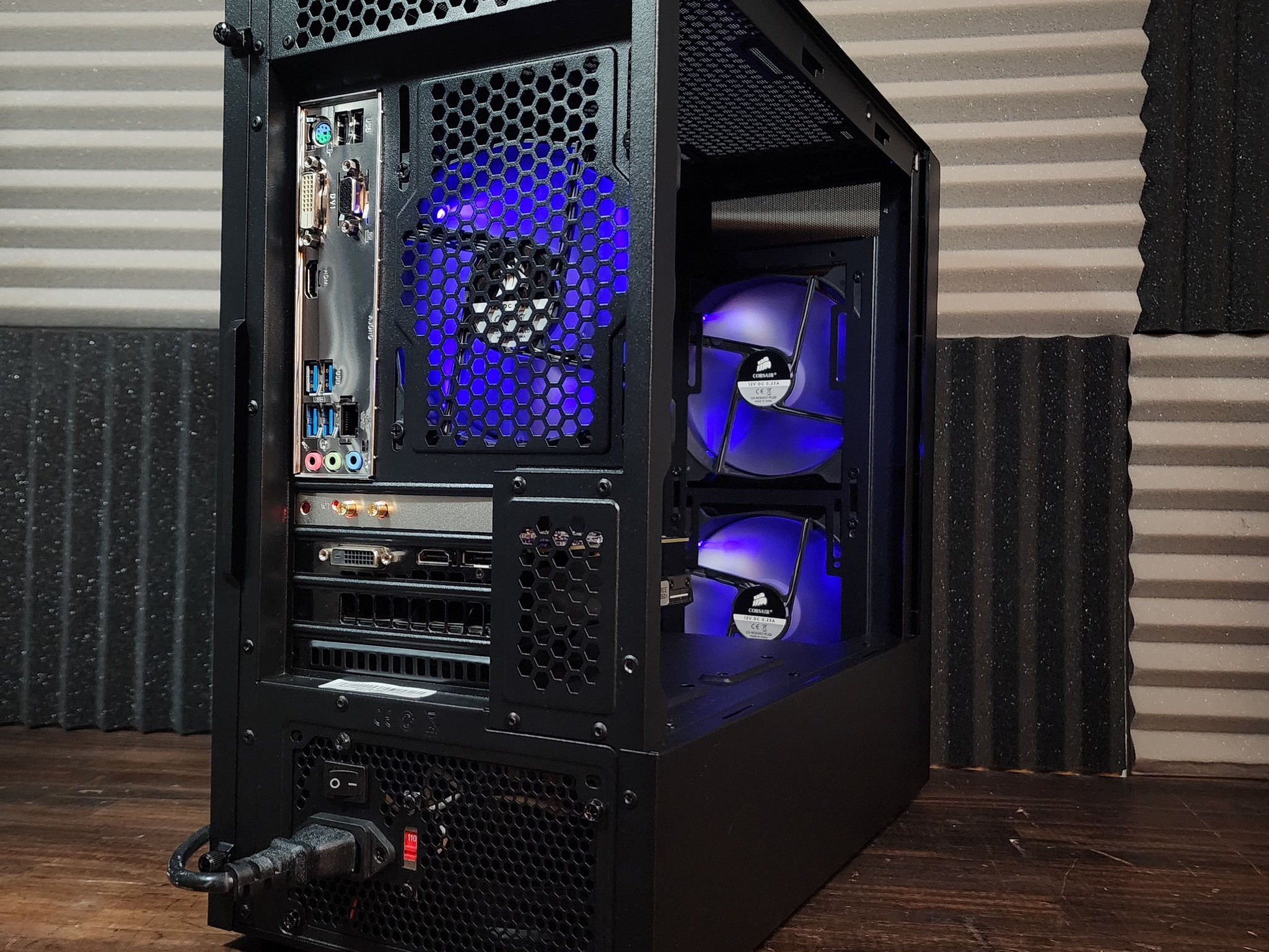 🖤💙🖤 Intel Core i5 8500 // EVGA GeForce GTX 1050 Ti // Silicon Power 16GB 3200MHz