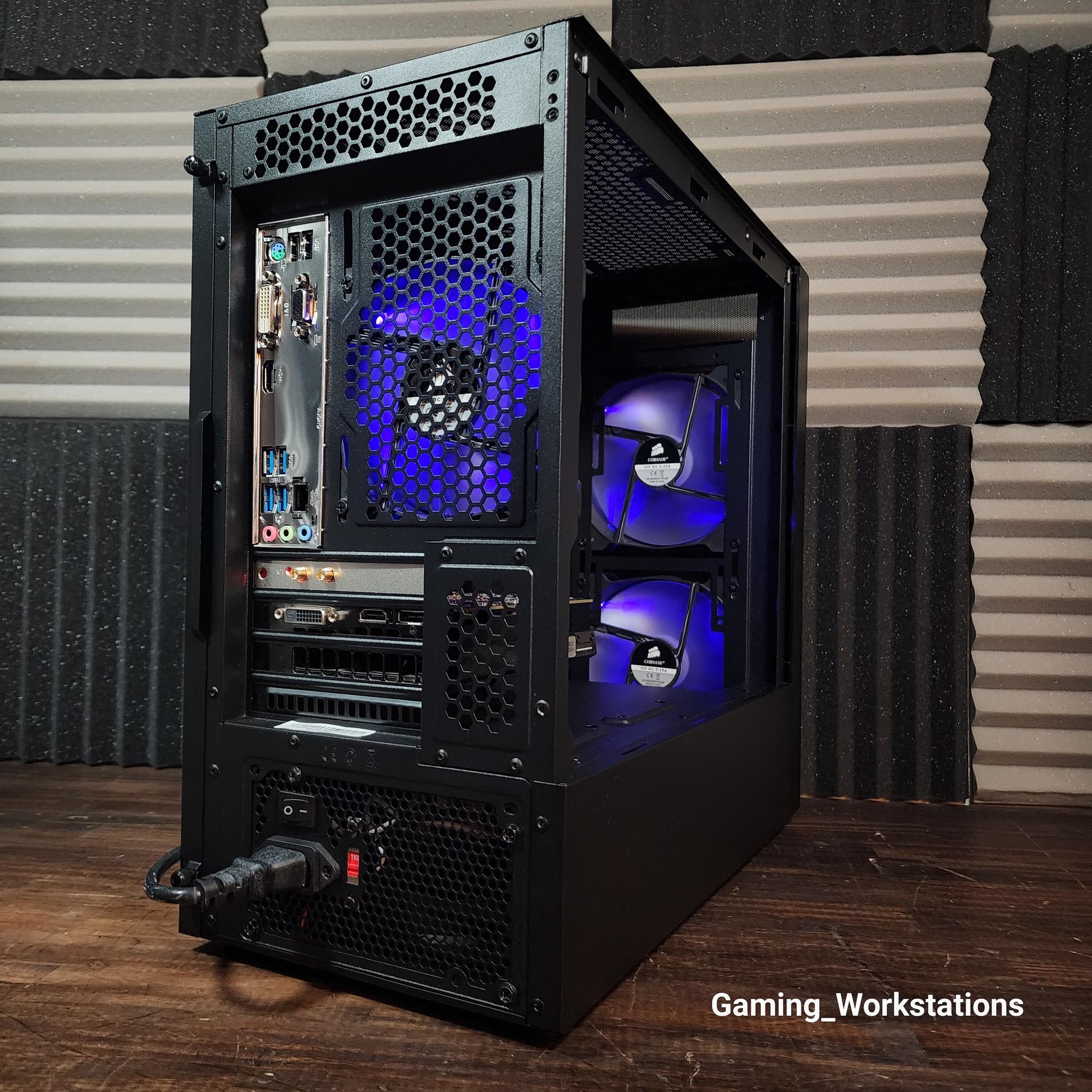 🖤💙🖤 Intel Core i5 8500 // EVGA GeForce GTX 1050 Ti // Silicon Power 16GB 3200MHz