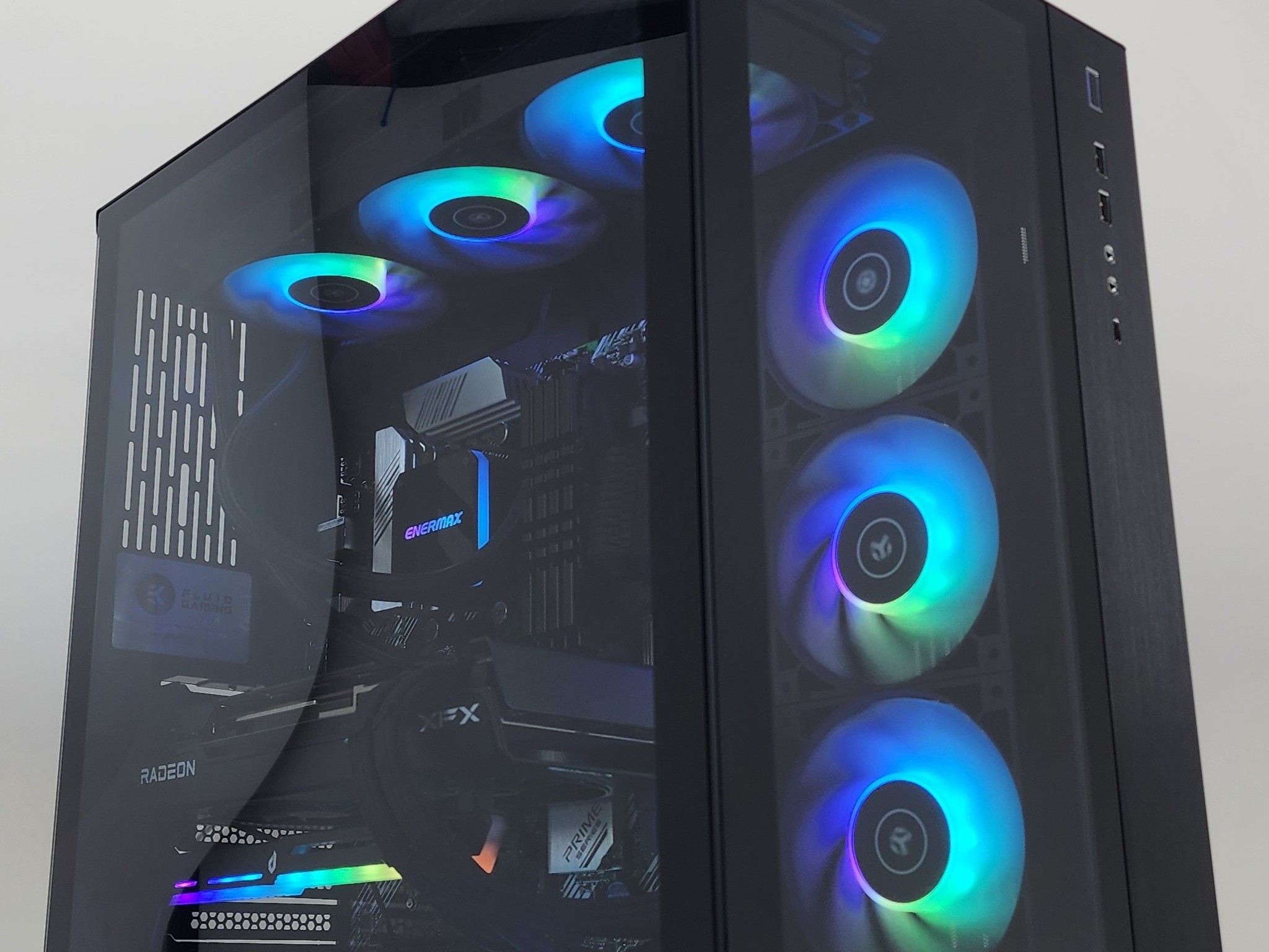 Gaming PC Ryzen 9 5950X 32GB RAM 1TB SSD RX 7800 XT 16GB Windows 11 Computer