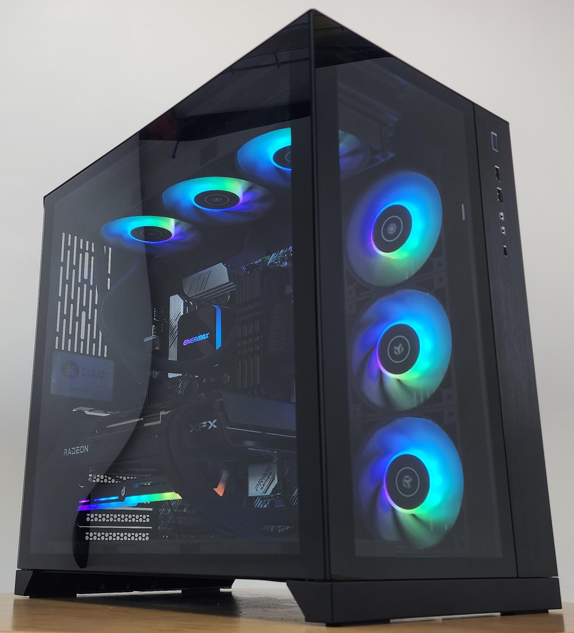 Gaming PC Ryzen 9 5950X 32GB RAM 1TB SSD RX 7800 XT 16GB Windows 11 Computer