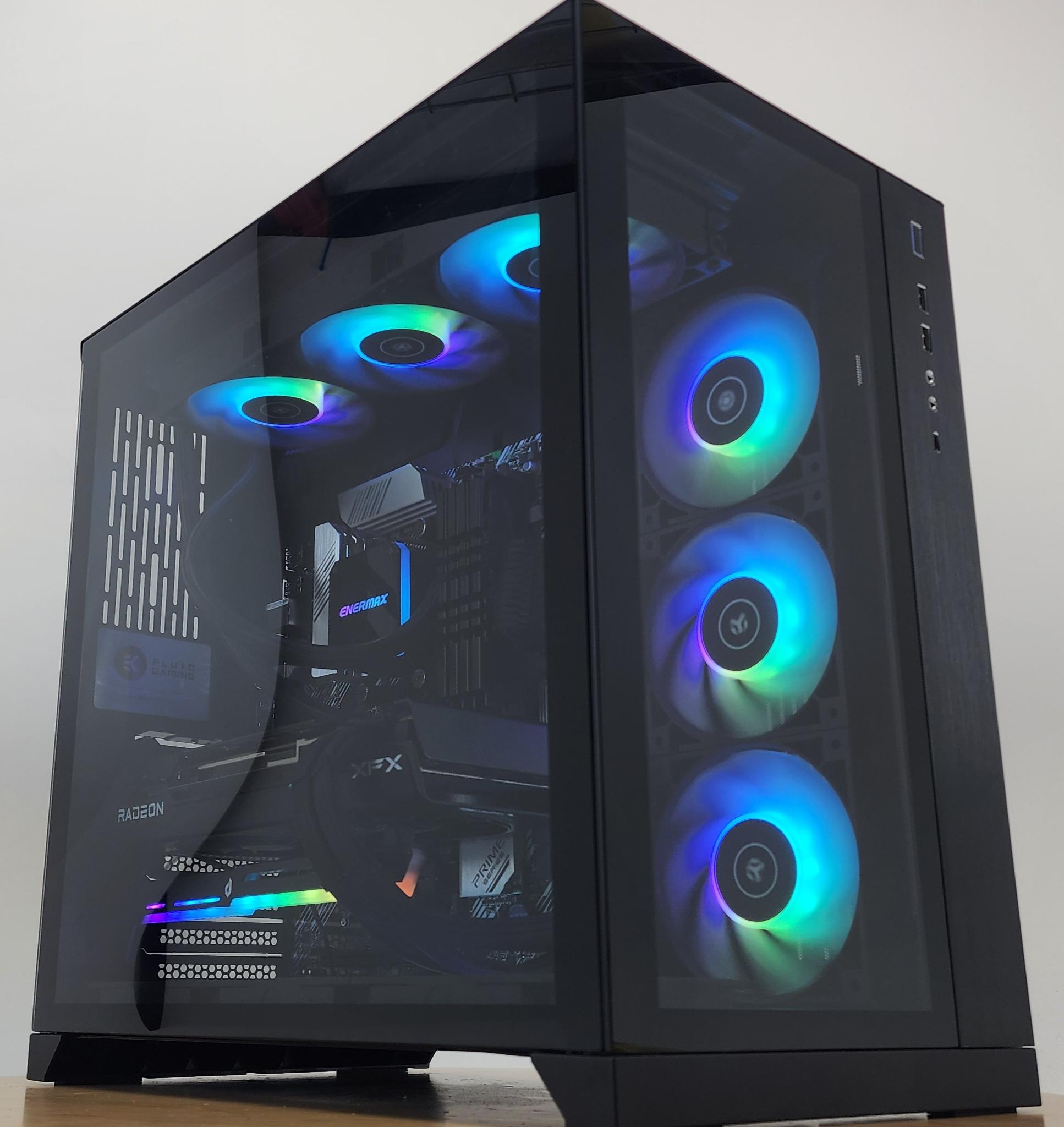 Gaming PC Ryzen 9 5950X 32GB RAM 1TB SSD RX 7800 XT 16GB Windows 11 Computer