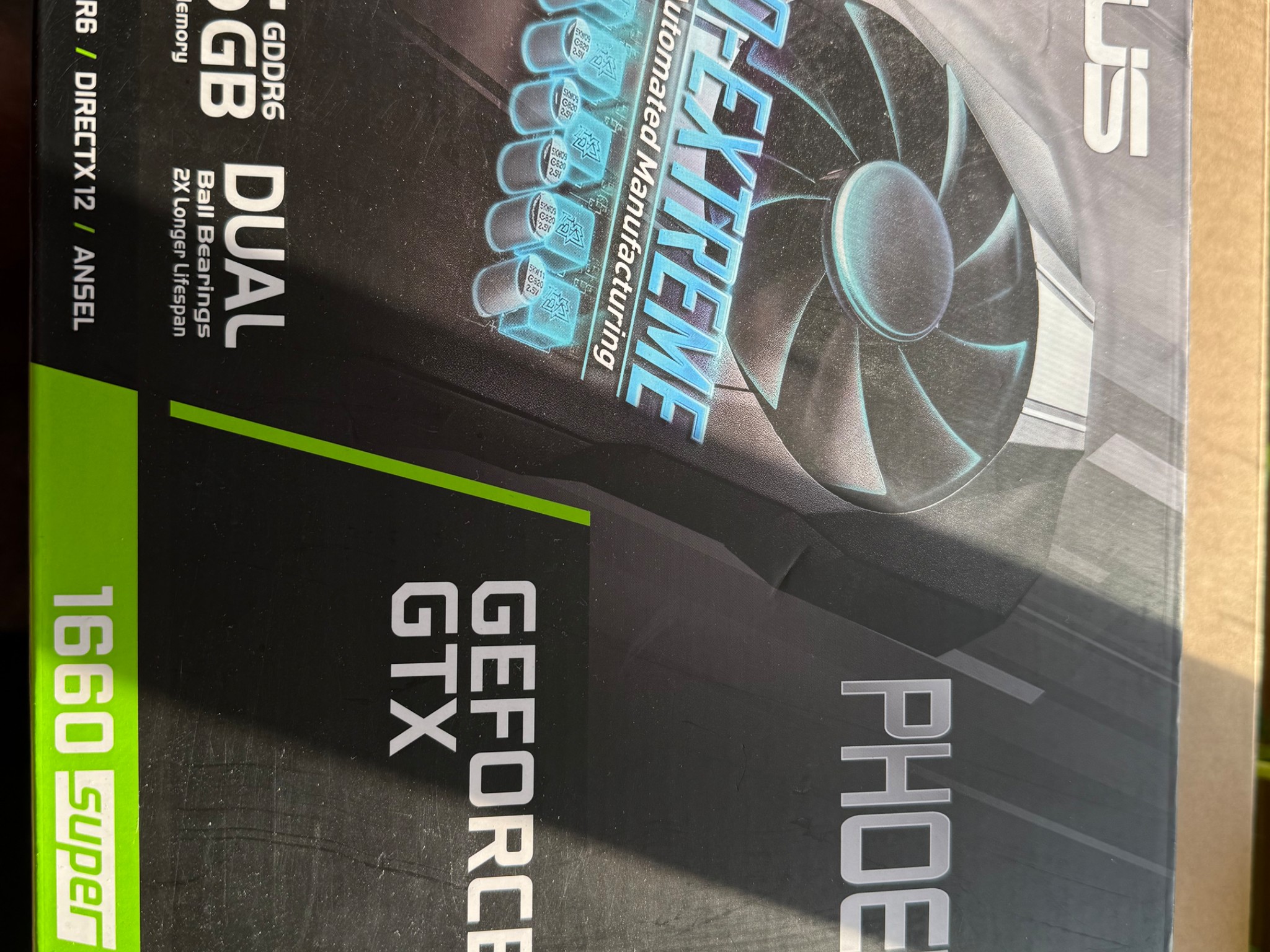 ASUS GeForce GTX 1660 Super OC Phoenix – Lightly Used, Great Condition!