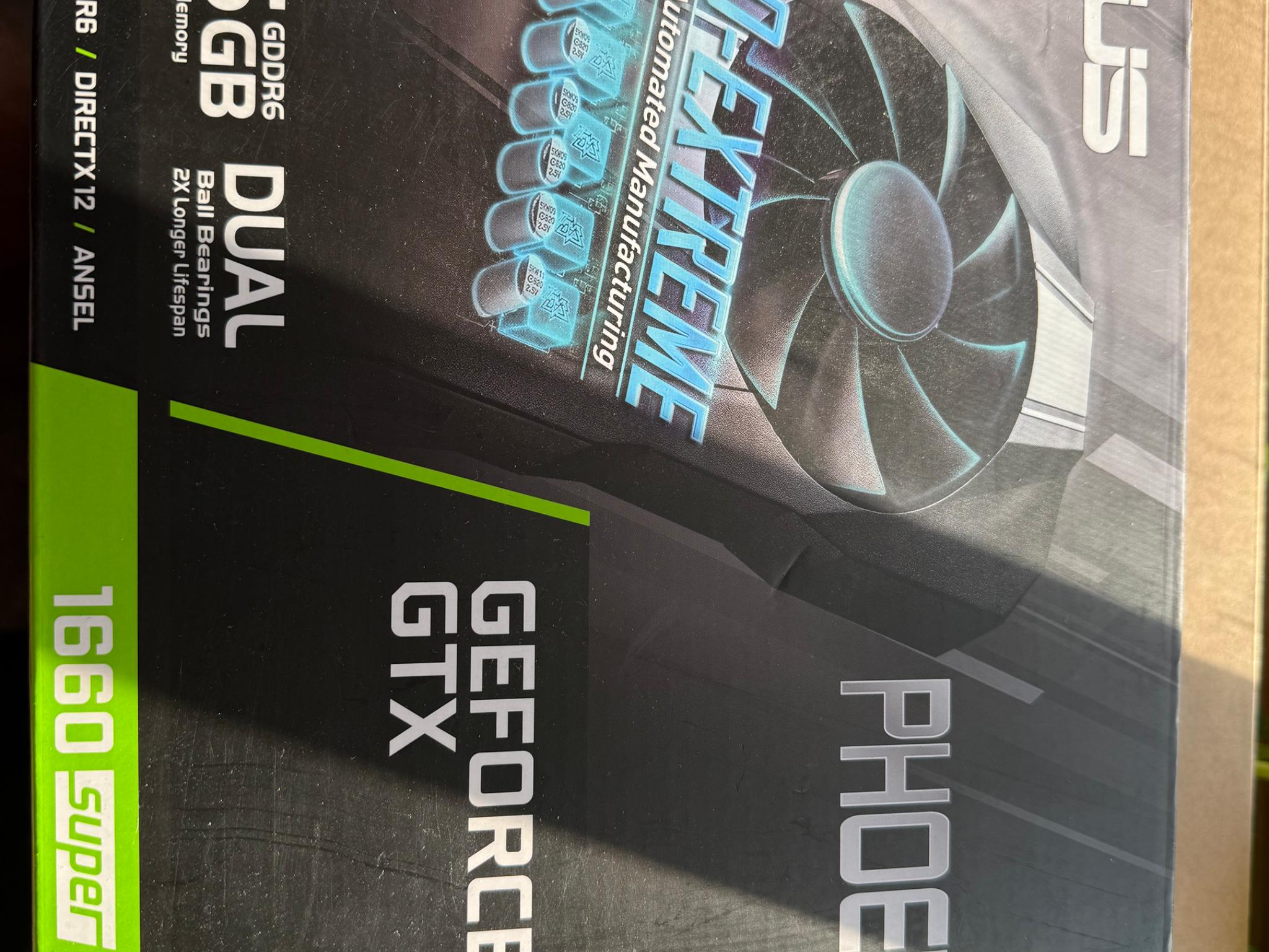 ASUS GeForce GTX 1660 Super OC Phoenix – Lightly Used, Great Condition!