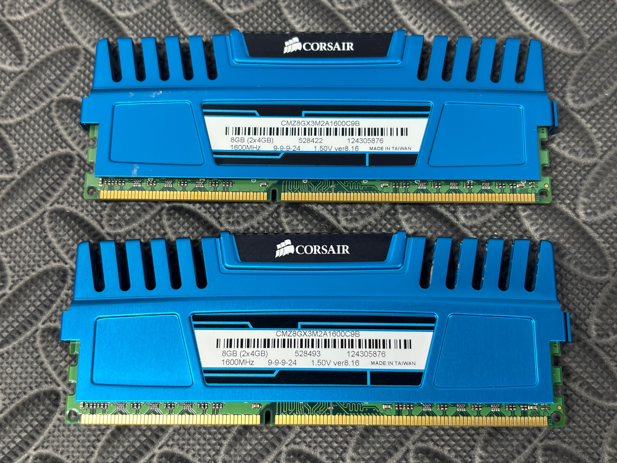 Corsair Vengeance 8GB (2x4GB) DDR3 1600MHz RAM Kit CMZ8GX3M2A1600C9B Tested