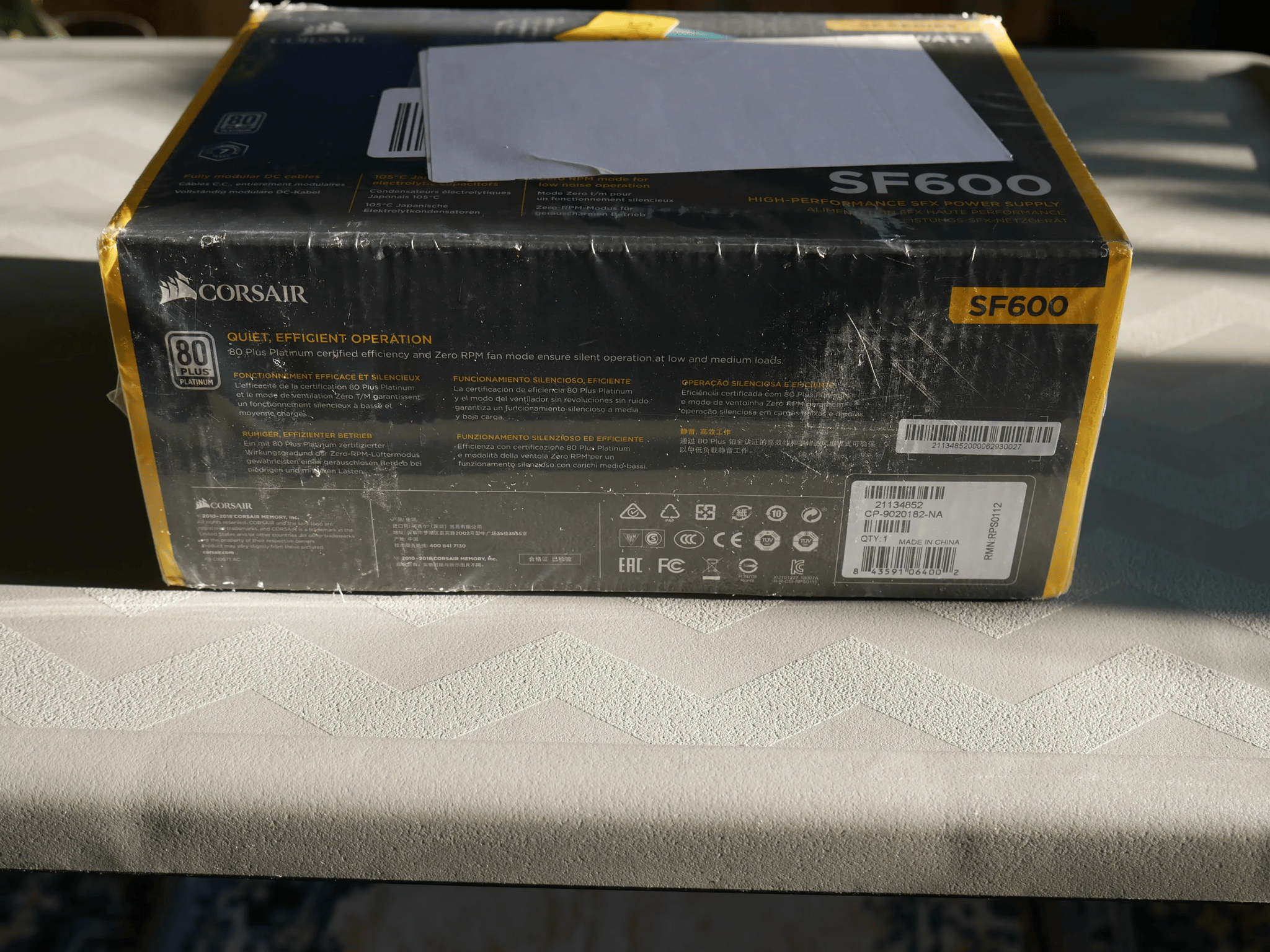 BNIB Corsair SF 600 80+ Platinum 
