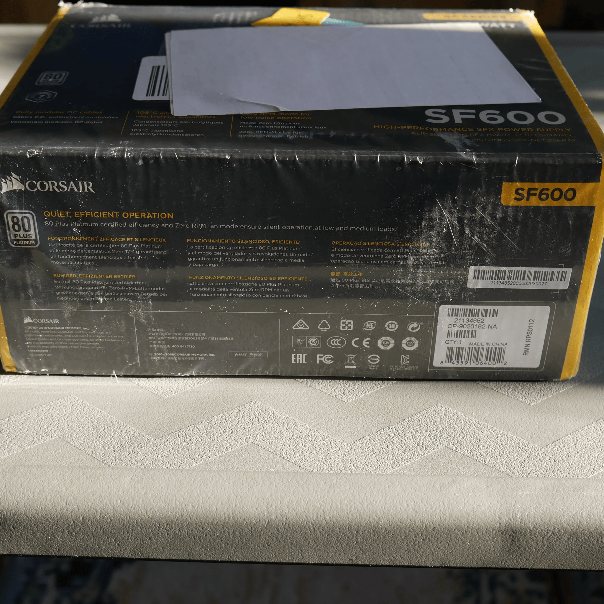 BNIB Corsair SF 600 80+ Platinum 