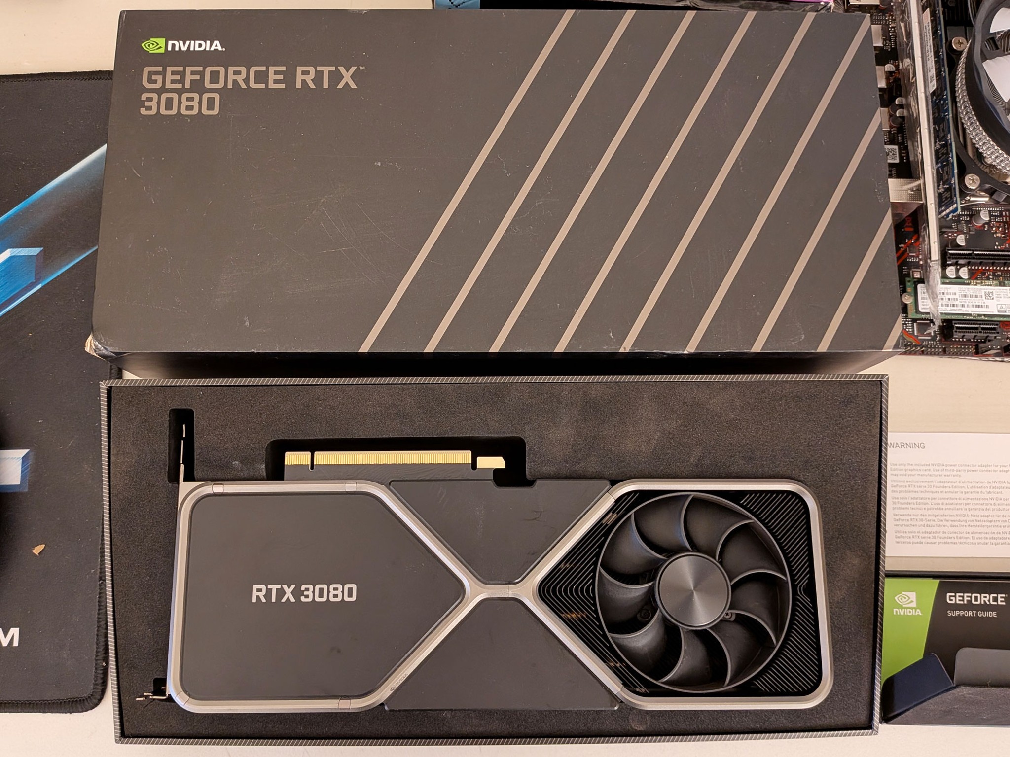 NVIDIA GeForce RTX 3080 Founders Edition 10GB GDDR6X – Tested & Working – Original Box