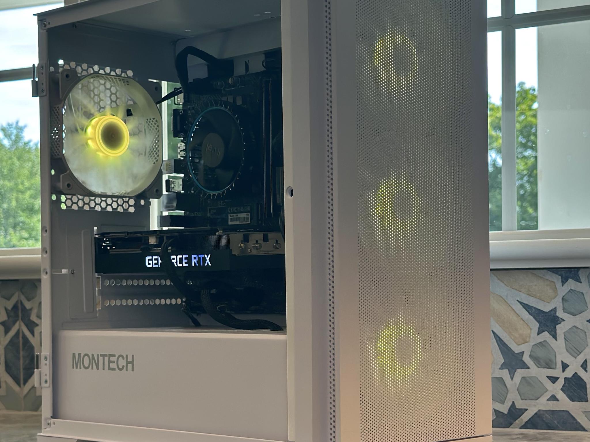 1440p Ready! GeForce RTX 3060 Ti, i5-12400F, White ARGB Custom Gaming PC