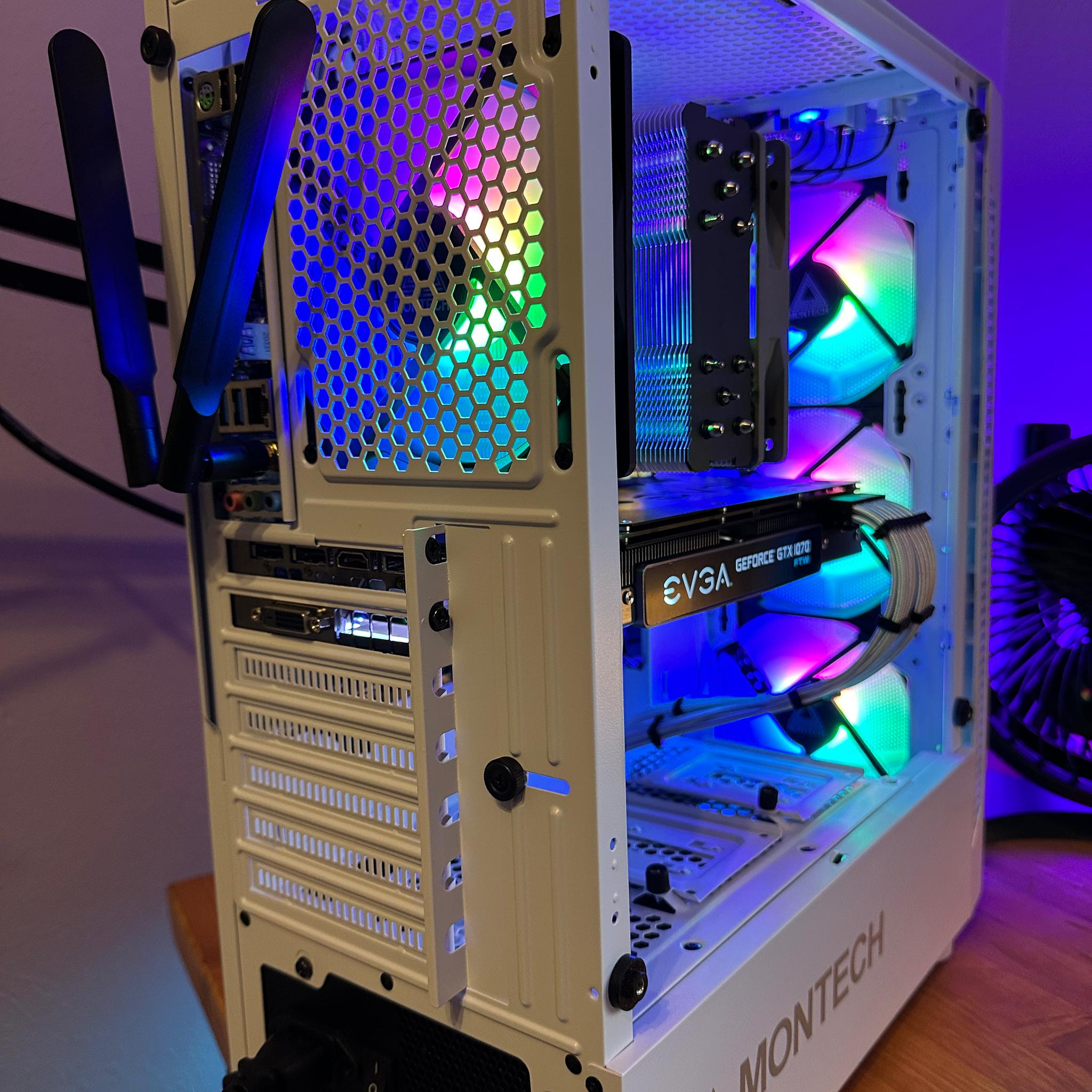 "Mercury" GTX 1070, 10100F, 16gb RAM Custom Gaming PC