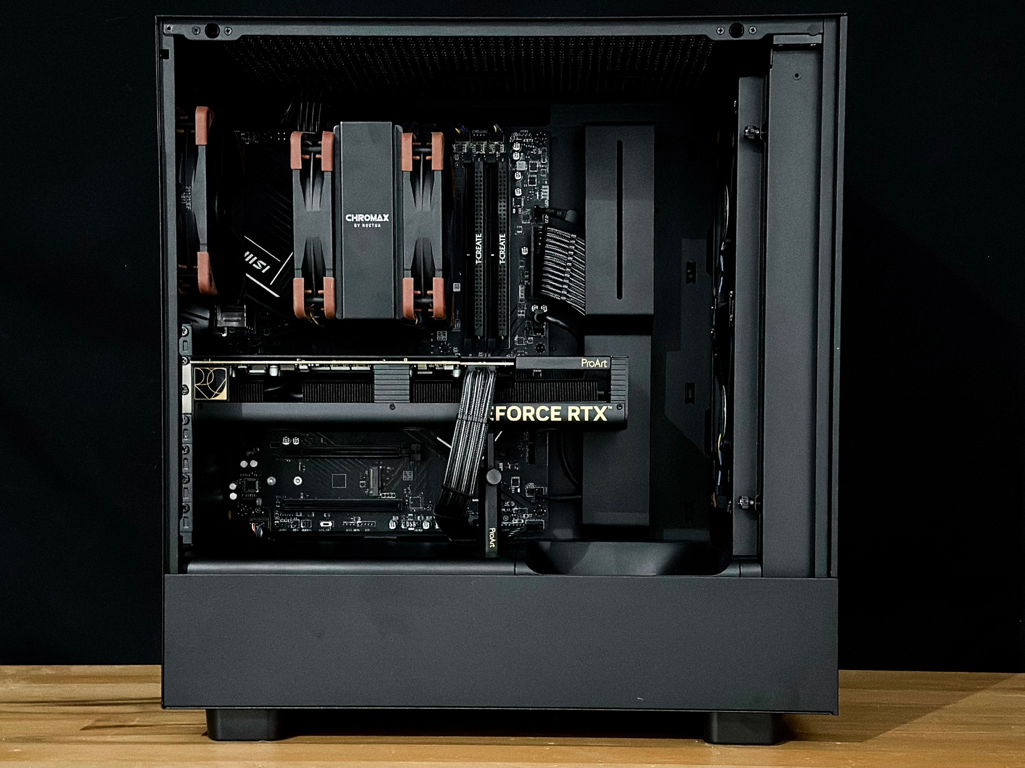 Nocturno | RTX 4070ti, Ryzen 9 7900x 64GB, 2TB , WiFi 6 Equipped Highend Gaming Pc
