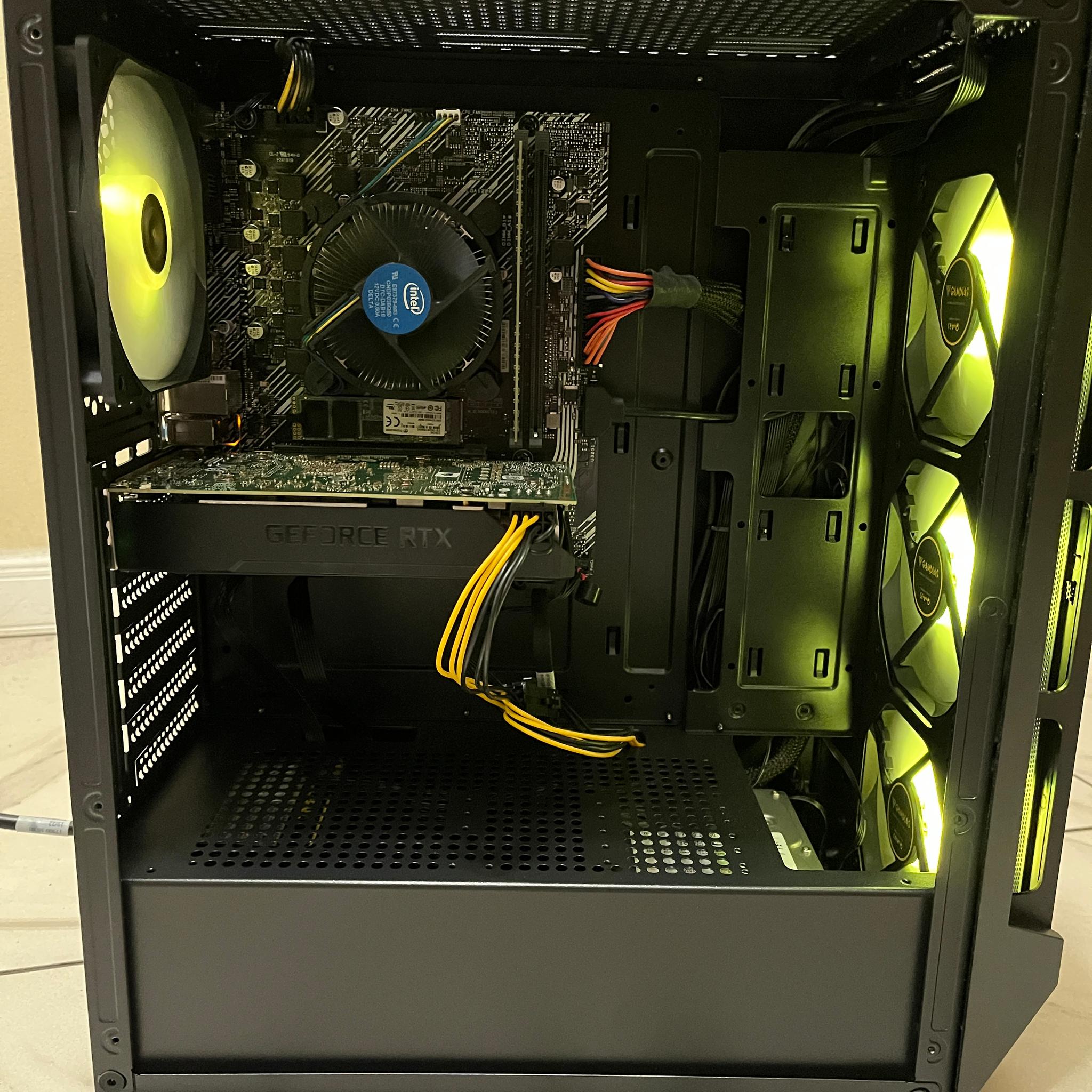 🟡RTX 2060 Super, Intel i5-10400, 16GB RAM, 870 GB Storage, High Performance RGB Gaming PC🔥