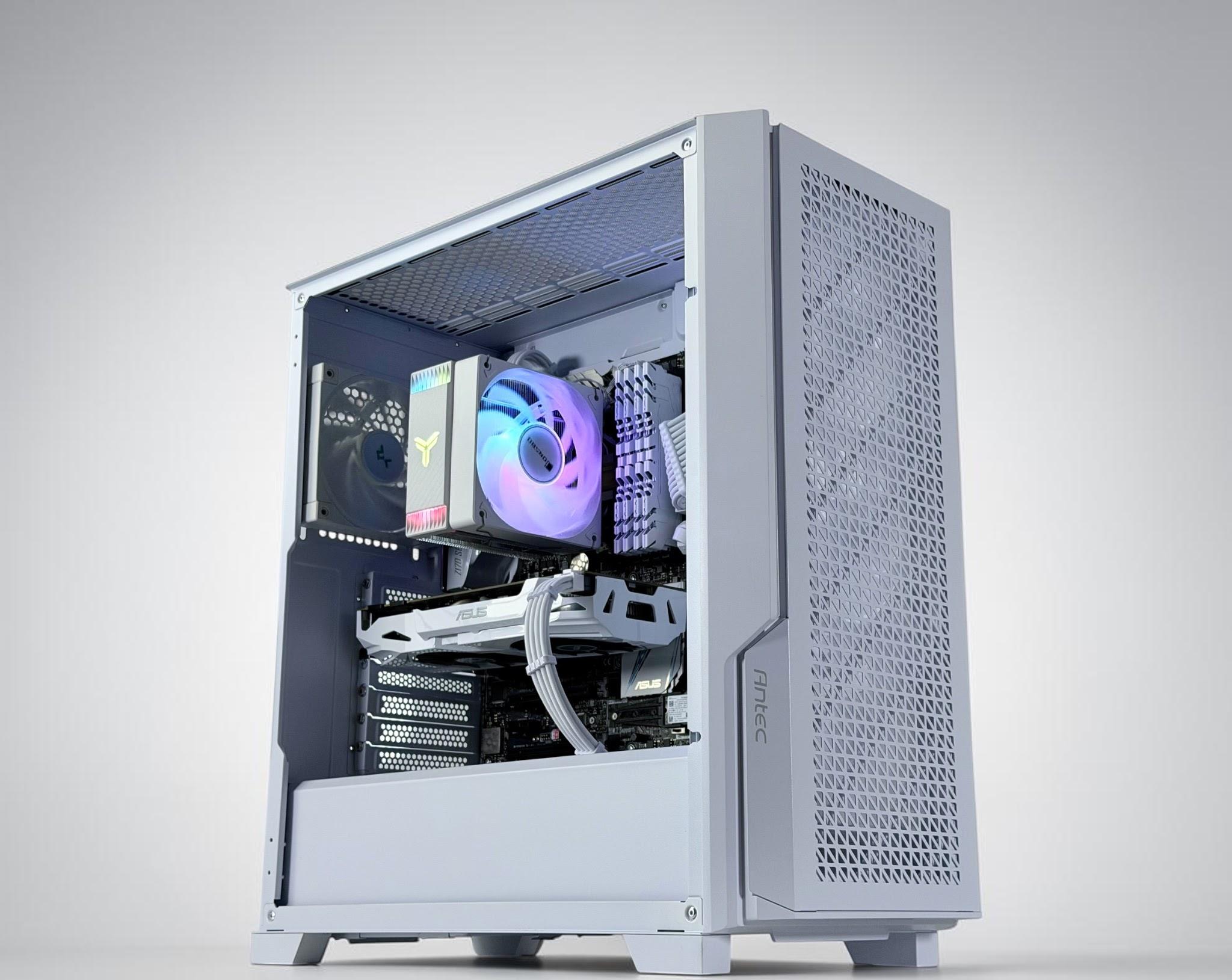 🤍🐻‍❄️Starter Gaming PC⚪ Nvidia GTX 1070 8GB⚪Intel i5 6600⚪16GB DDR4⚪500GB NVME